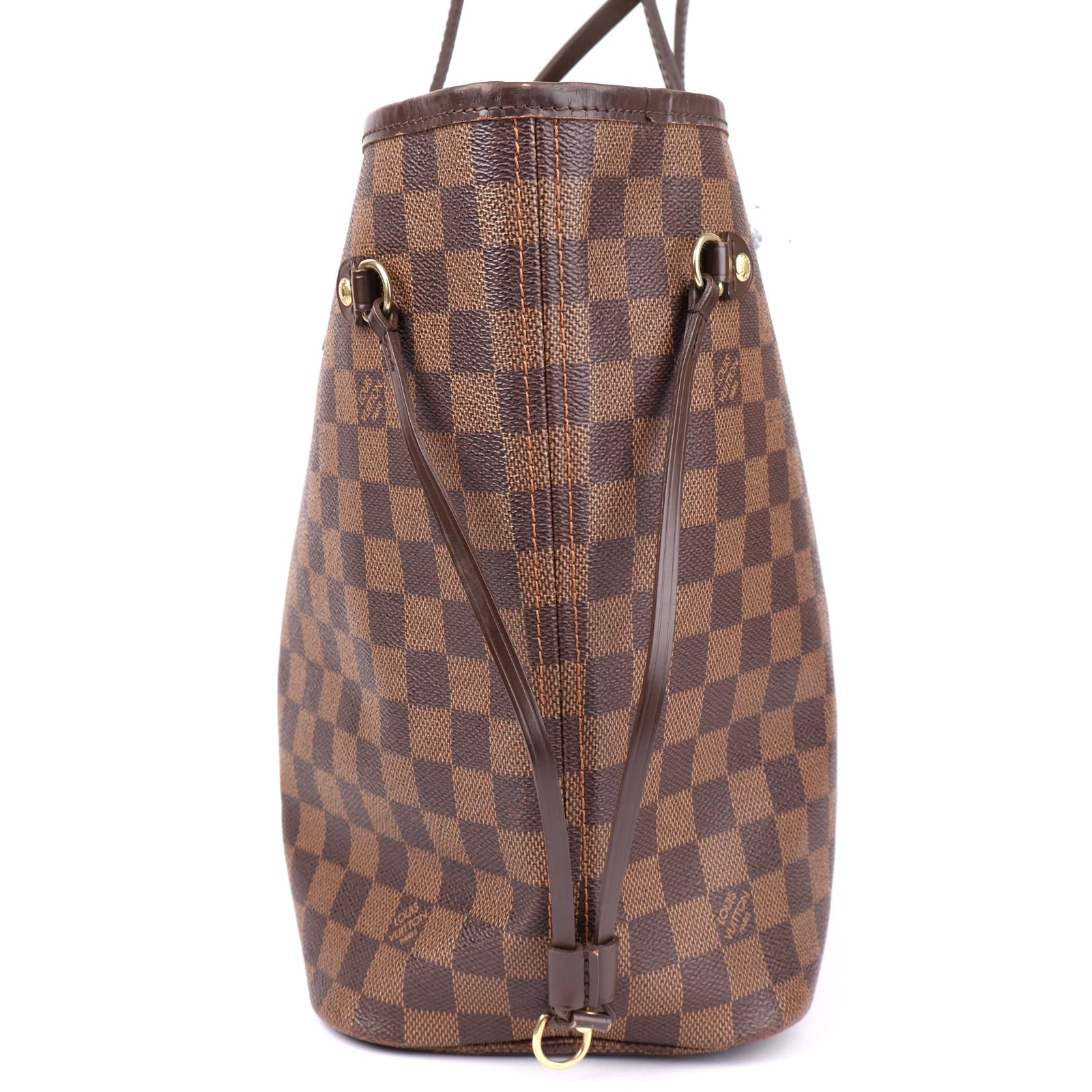 J1257 Louis Vuitton Pre-Owned Neverfull Damier MM Tote Bag- Pre Owned