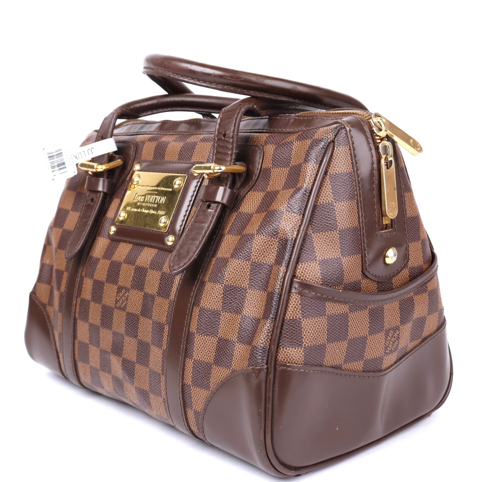 J1256 Louis Vuitton Damier Ebene Canvas Berkeley Bag- Pre Owned