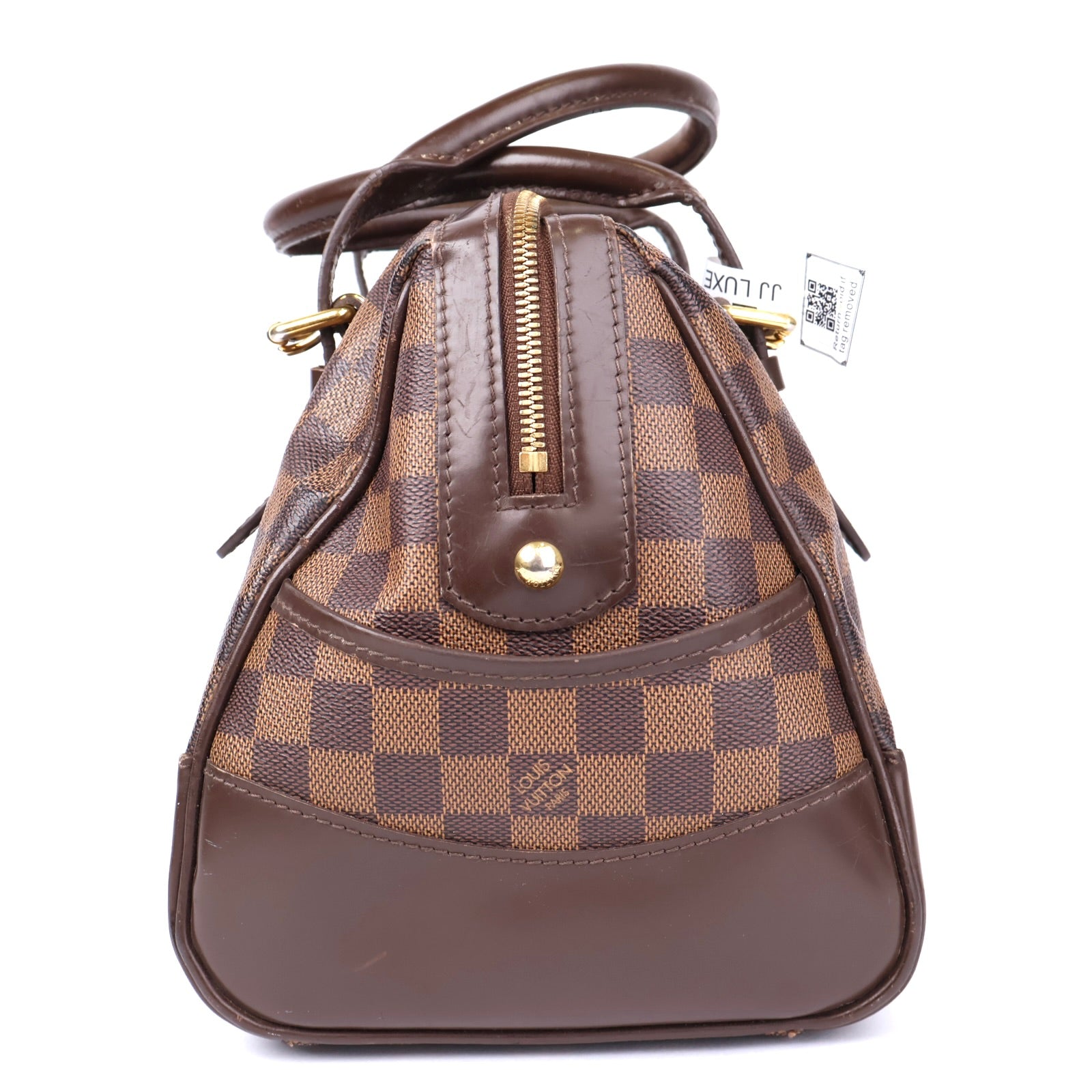 J1256 Louis Vuitton Damier Ebene Canvas Berkeley Bag- Pre Owned
