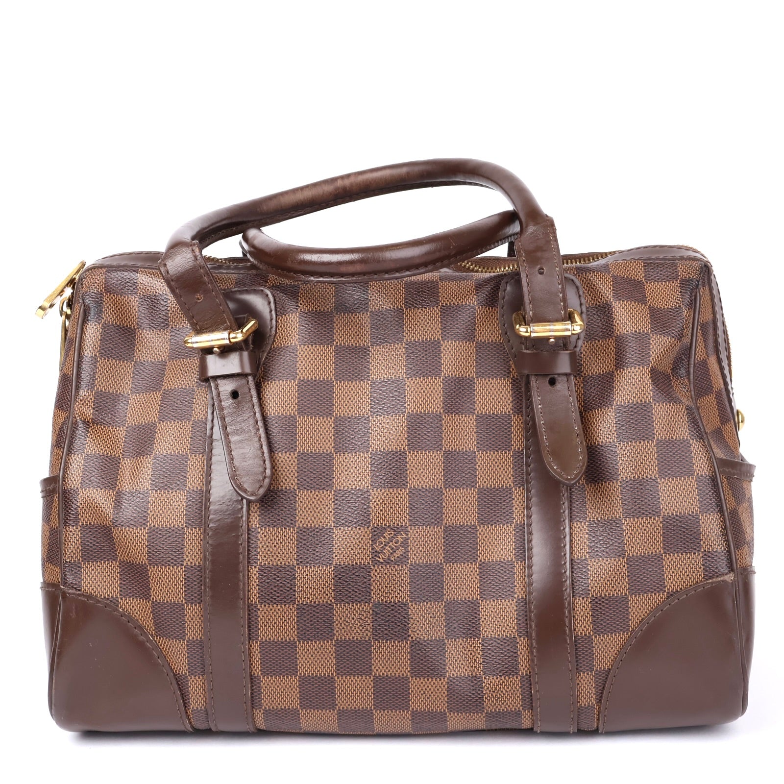 J1256 Louis Vuitton Damier Ebene Canvas Berkeley Bag- Pre Owned