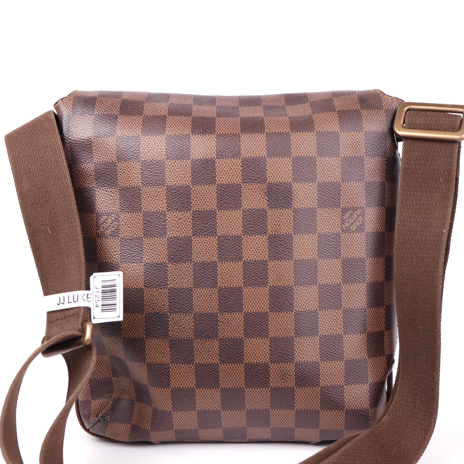 J1254 Louis Vuitton Damier Canvas Brooklyn Messenger Bag- Pre Owned