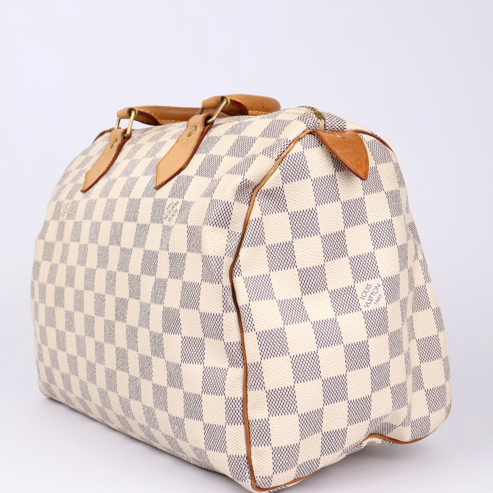 J1253 Louis Vuitton Damier Azur Speedy 30- Pre Owned