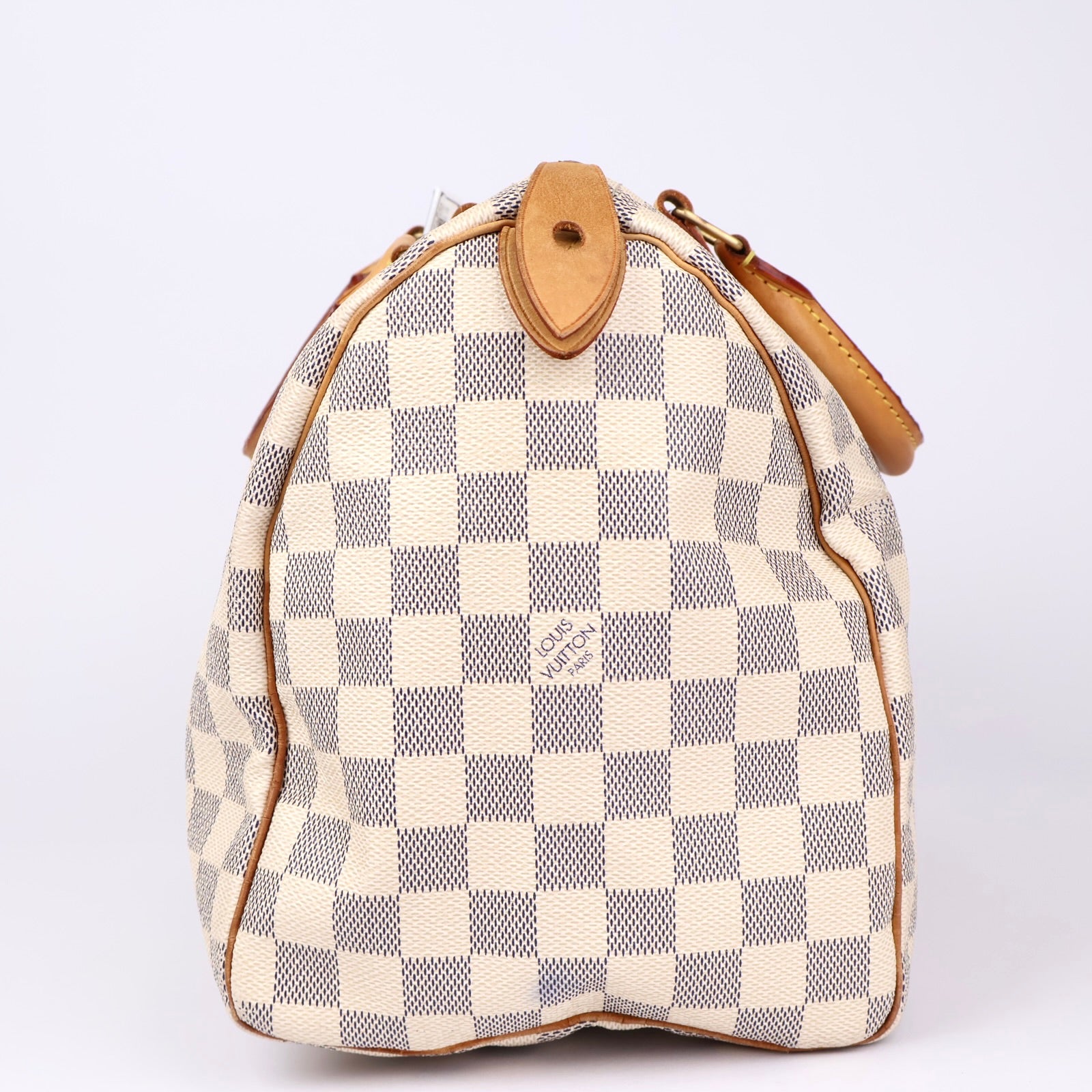 J1253 Louis Vuitton Damier Azur Speedy 30- Pre Owned