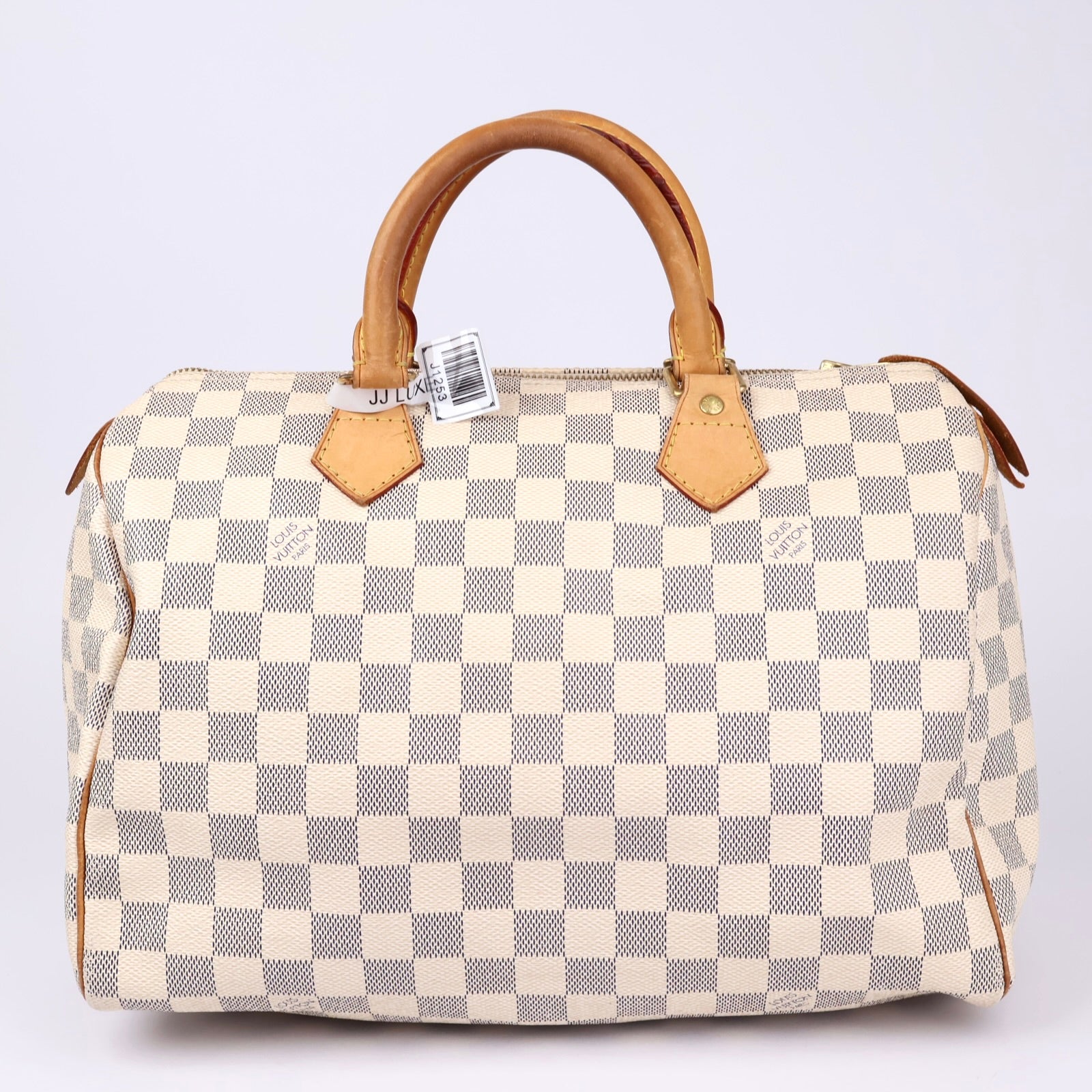 J1253 Louis Vuitton Damier Azur Speedy 30- Pre Owned