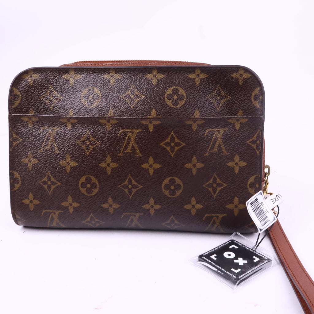 J2785 Louis Vuitton Clutch Orsay | Pre-Owned Like New Brown Monogram canvas