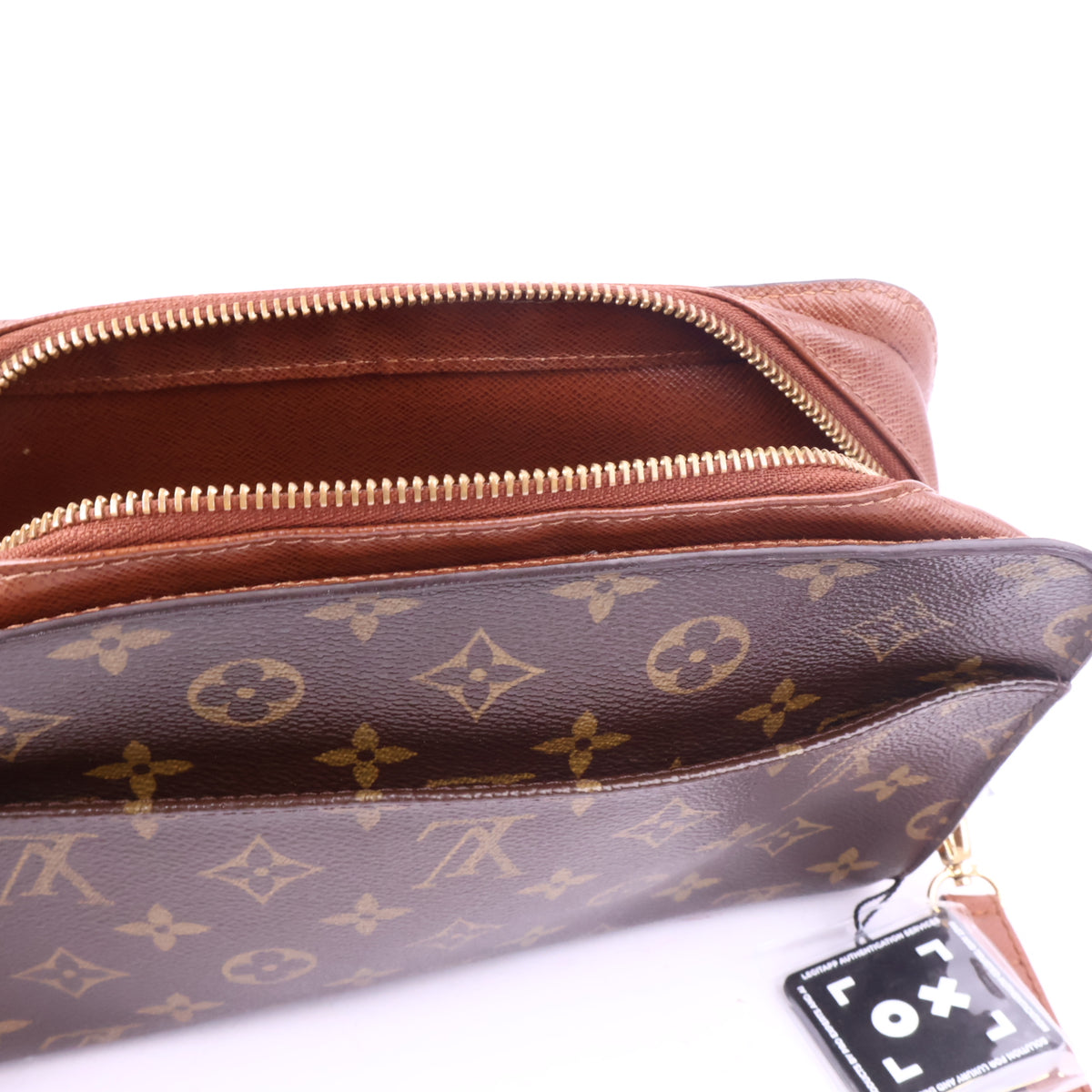 J2785 Louis Vuitton Clutch Orsay | Pre-Owned Like New Brown Monogram canvas