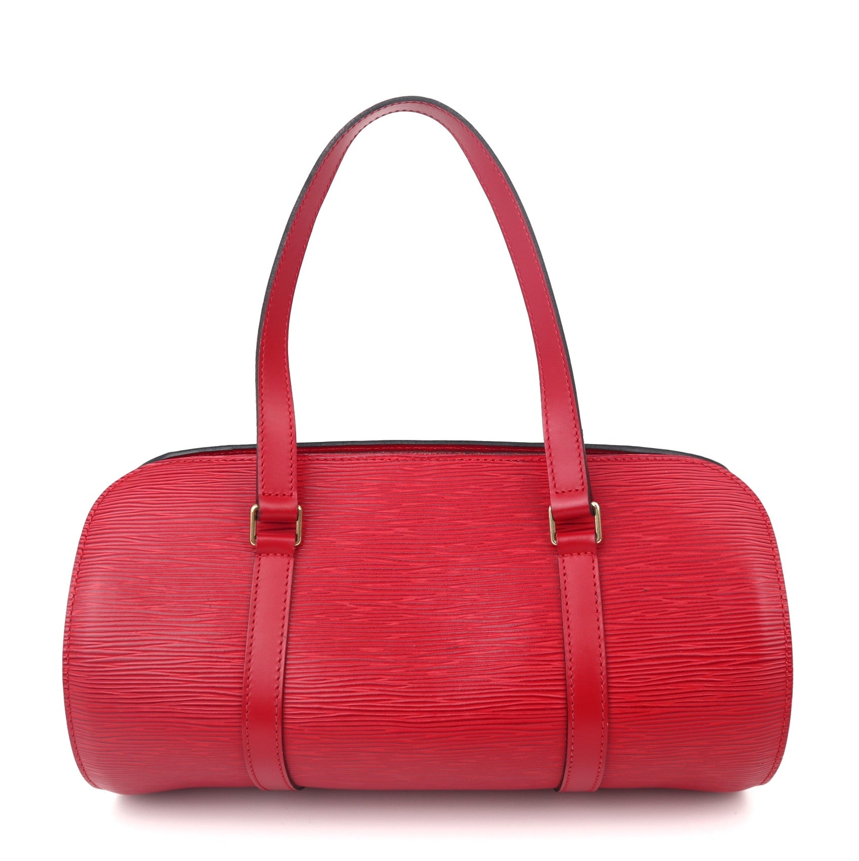 C1150 Louis Vuitton Epi Soufflot Castillan Red-Pre Owned