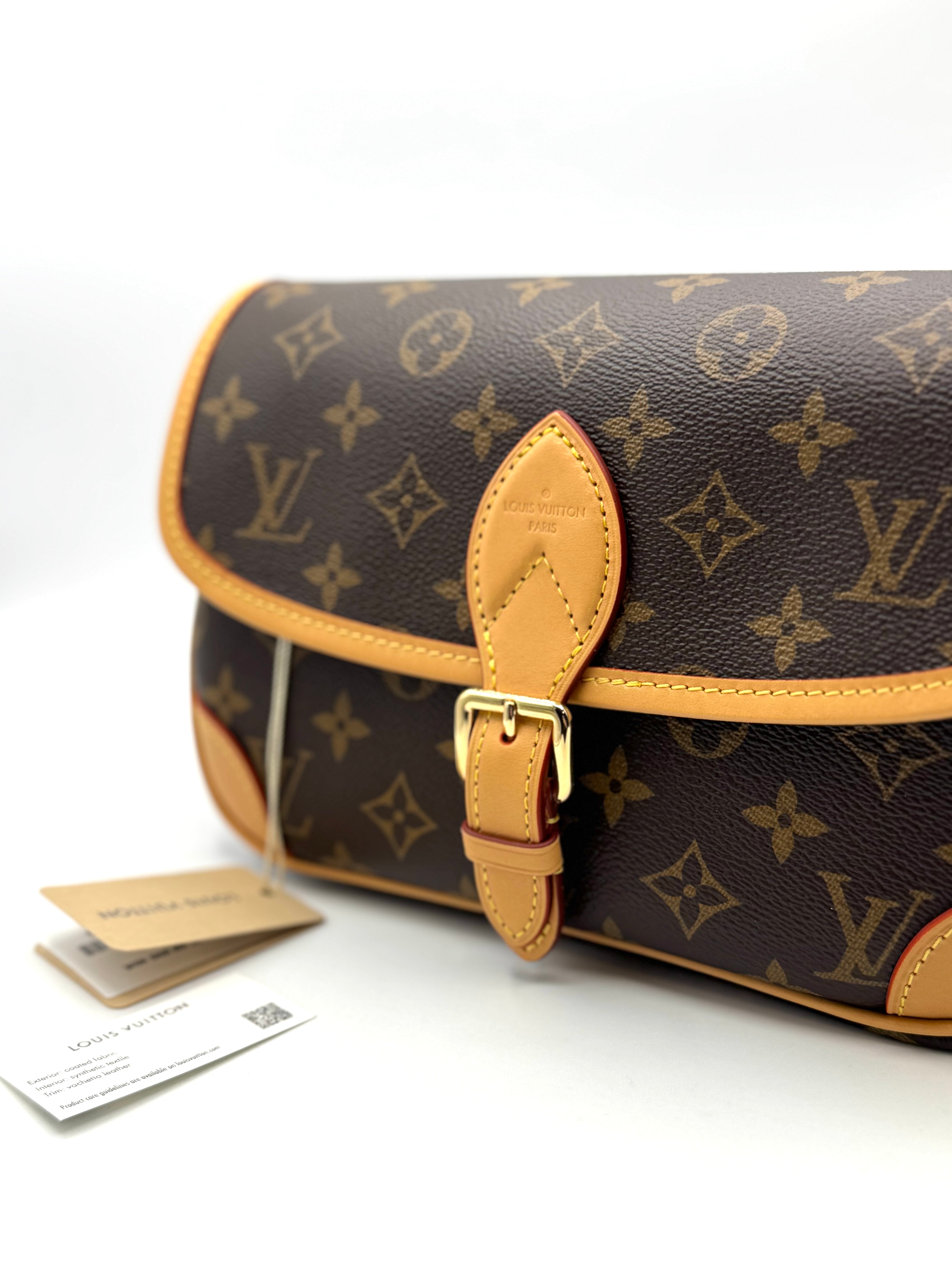 Louis Vuitton Diane Canvas Shoulder Bag