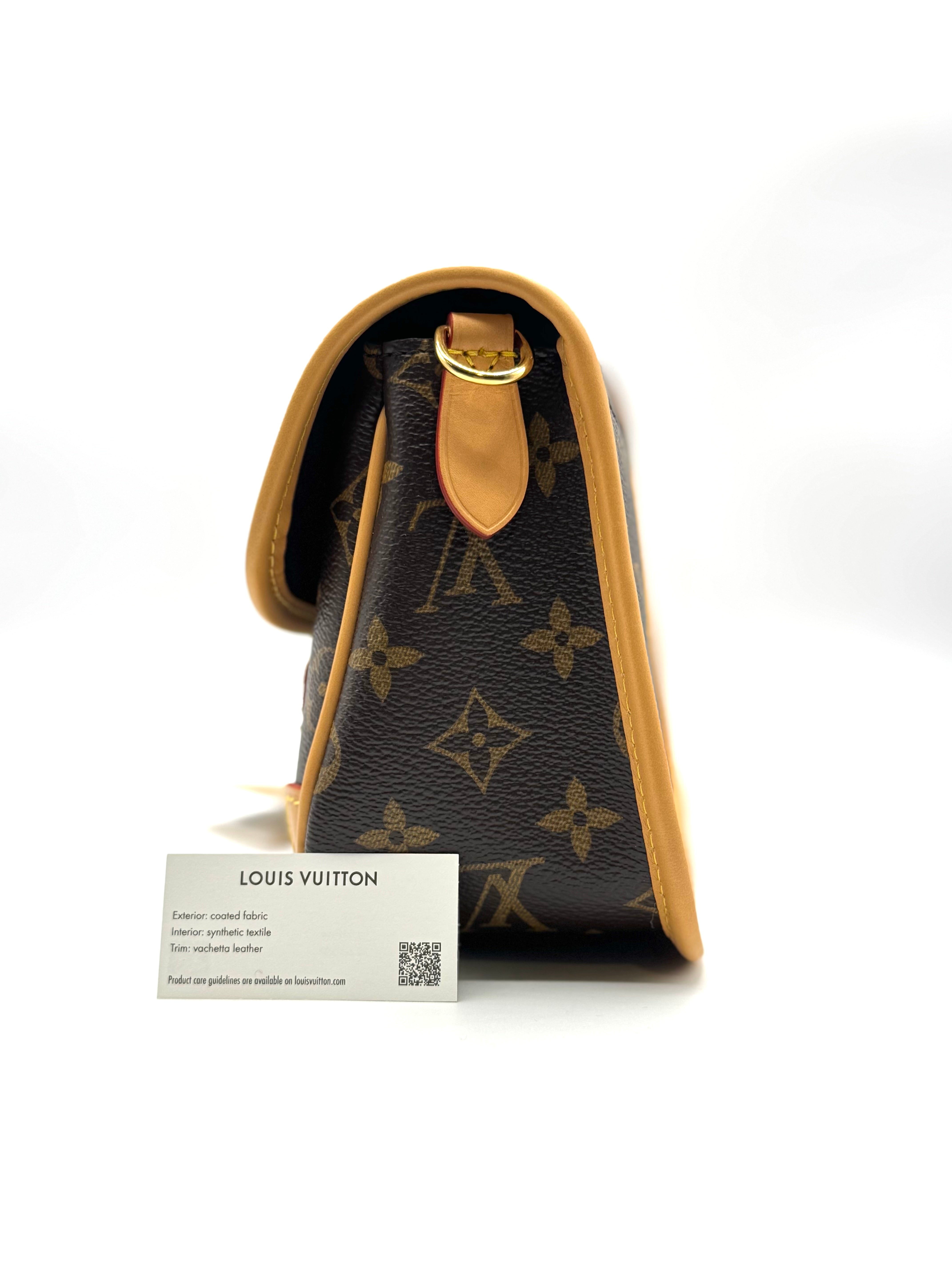 Louis Vuitton Diane Canvas Shoulder Bag
