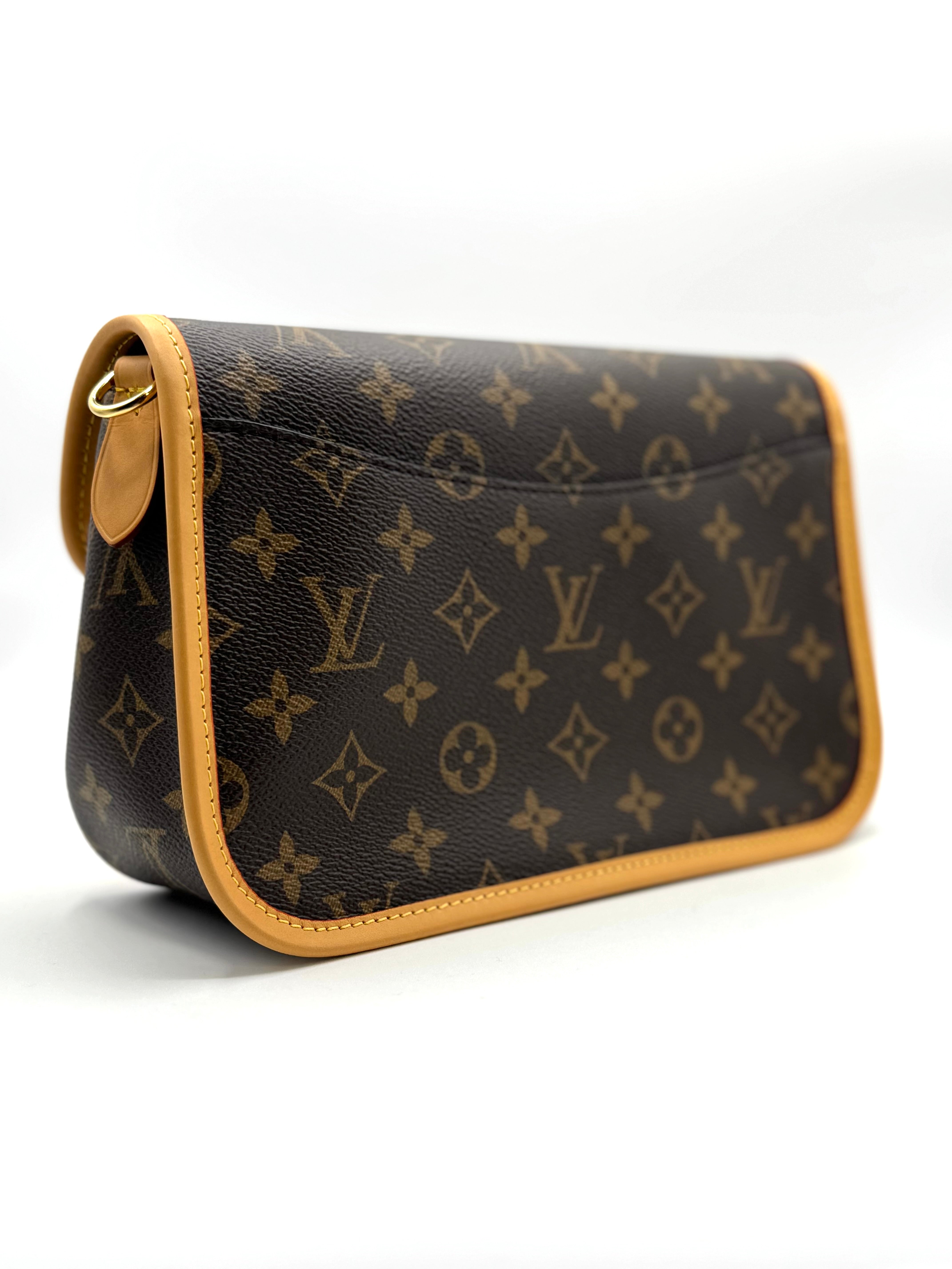 Louis Vuitton Diane Canvas Shoulder Bag