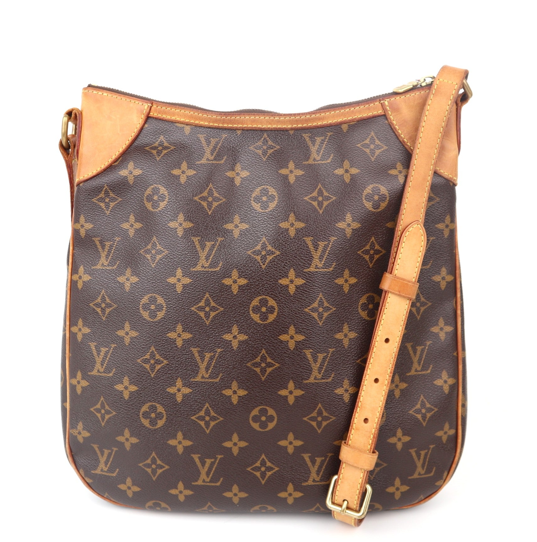 C1151 Louis Vuitton Monogram Odeon MM Bag-Pre Owned