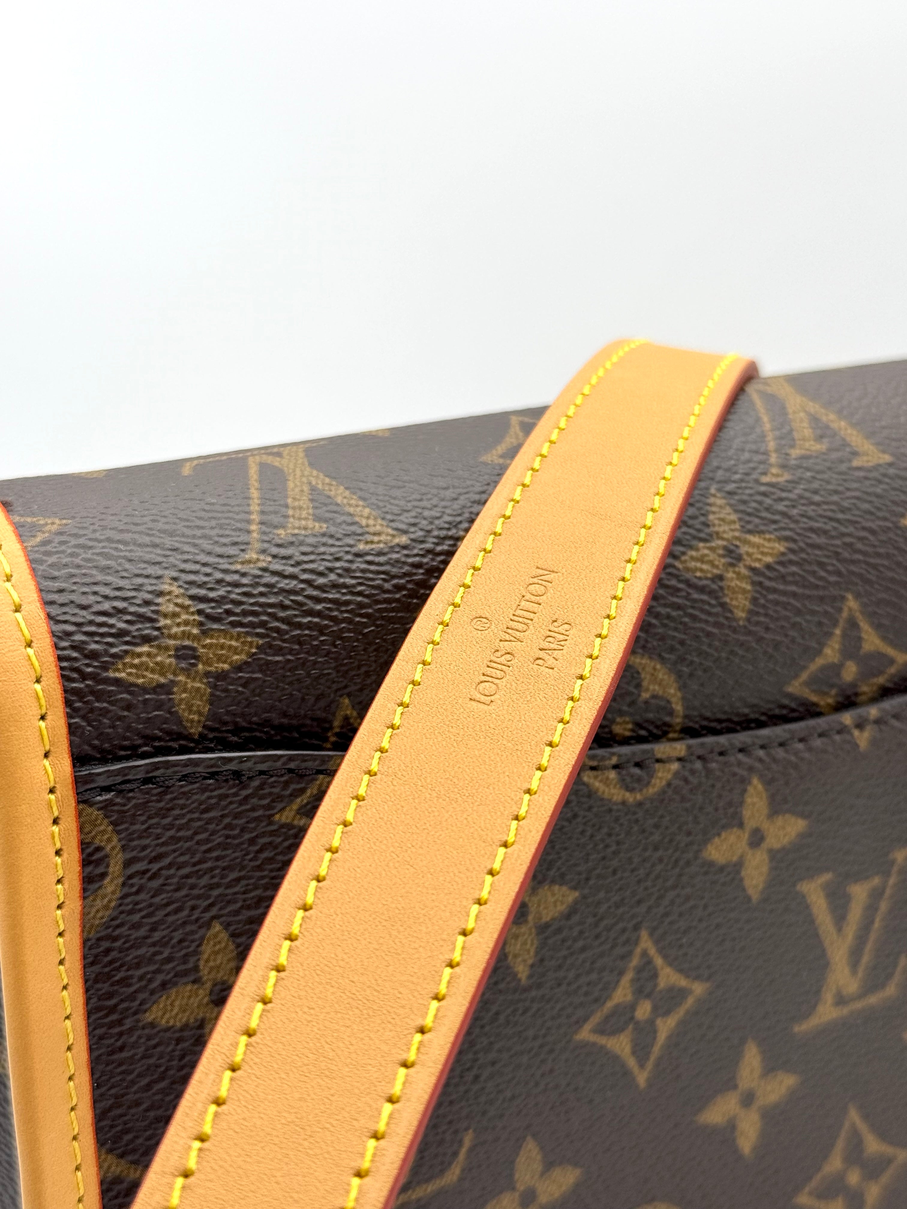 Louis Vuitton Diane Canvas Shoulder Bag
