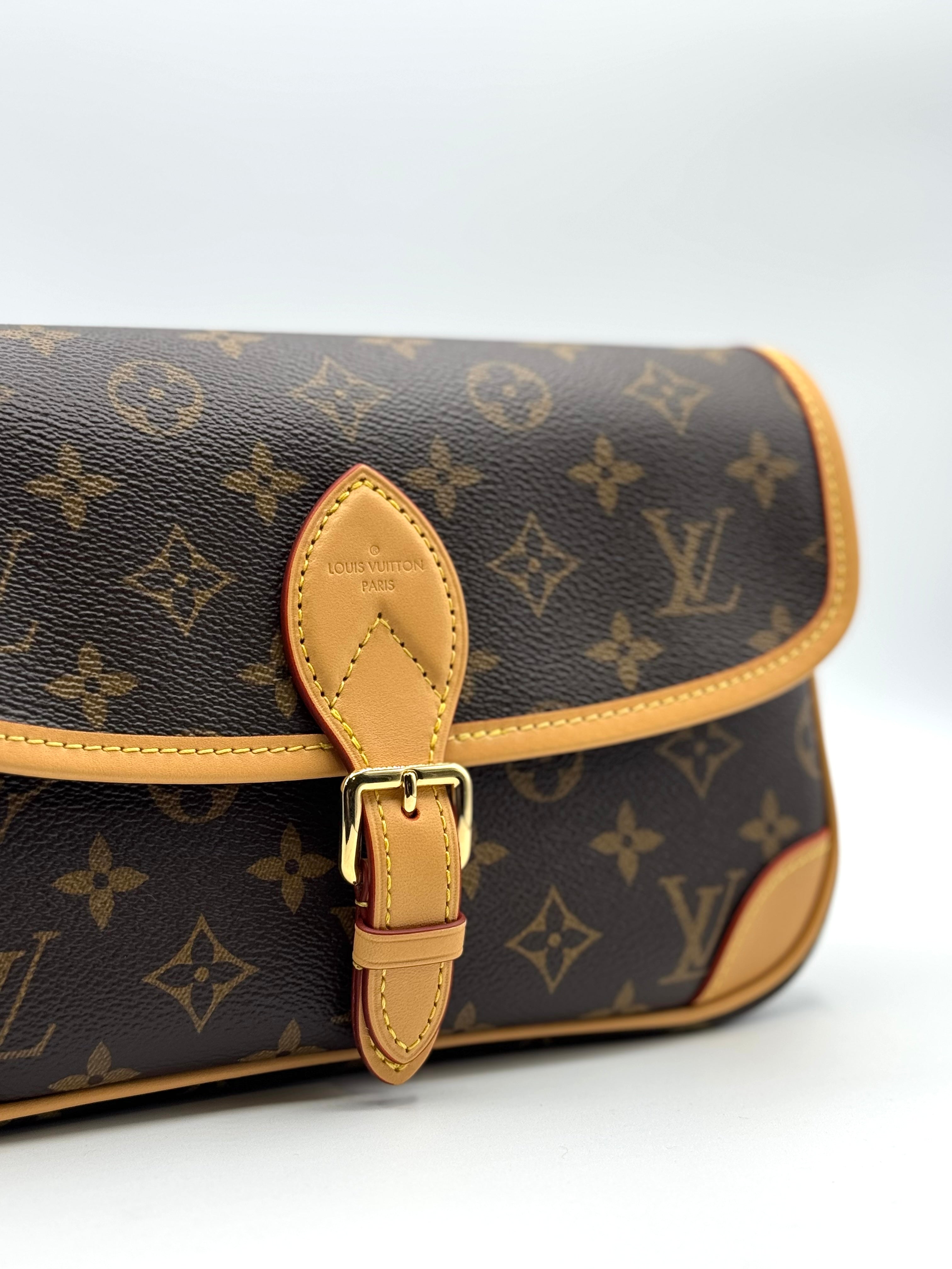 Louis Vuitton Diane Canvas Shoulder Bag