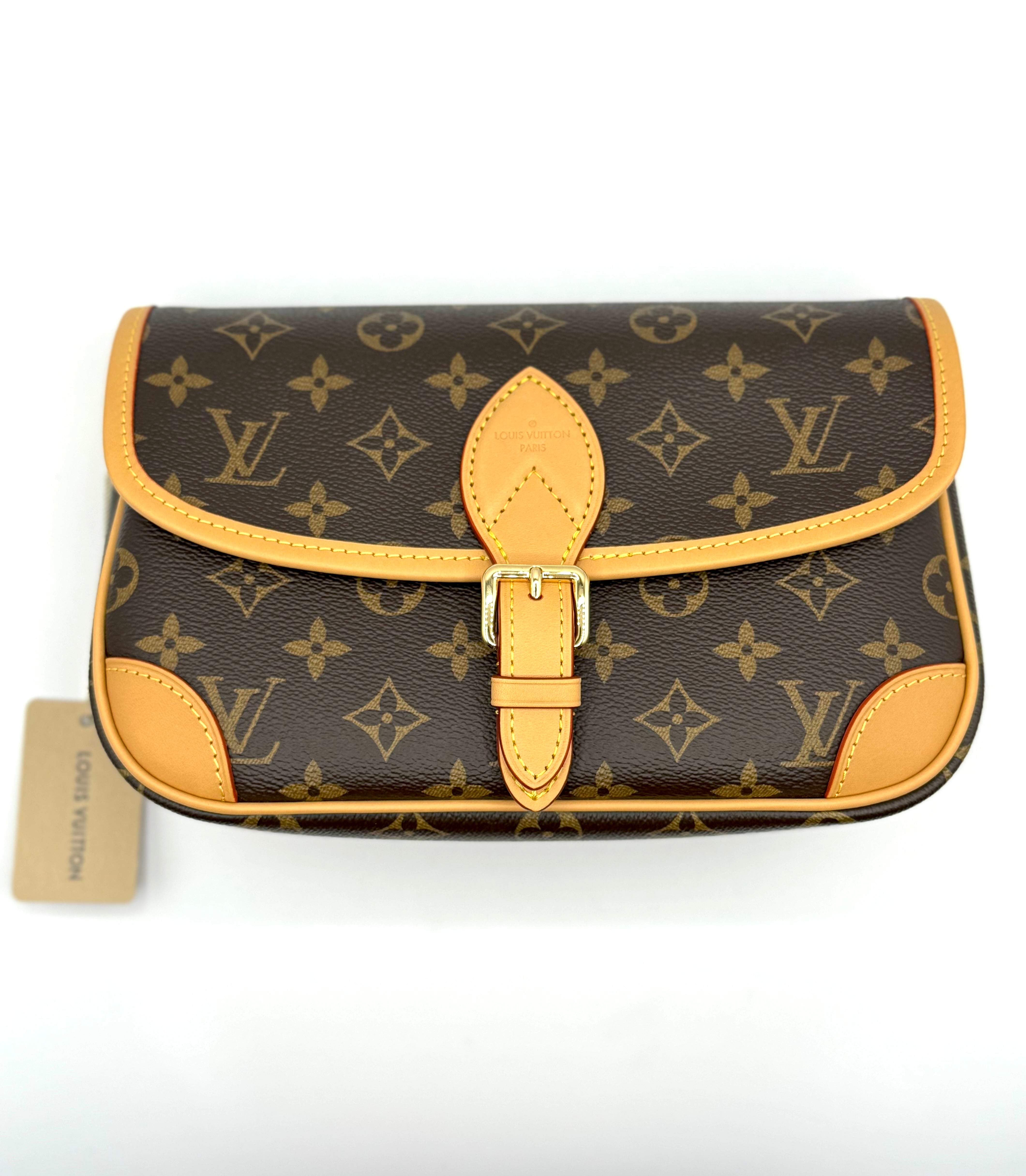 Louis Vuitton Diane Canvas Shoulder Bag