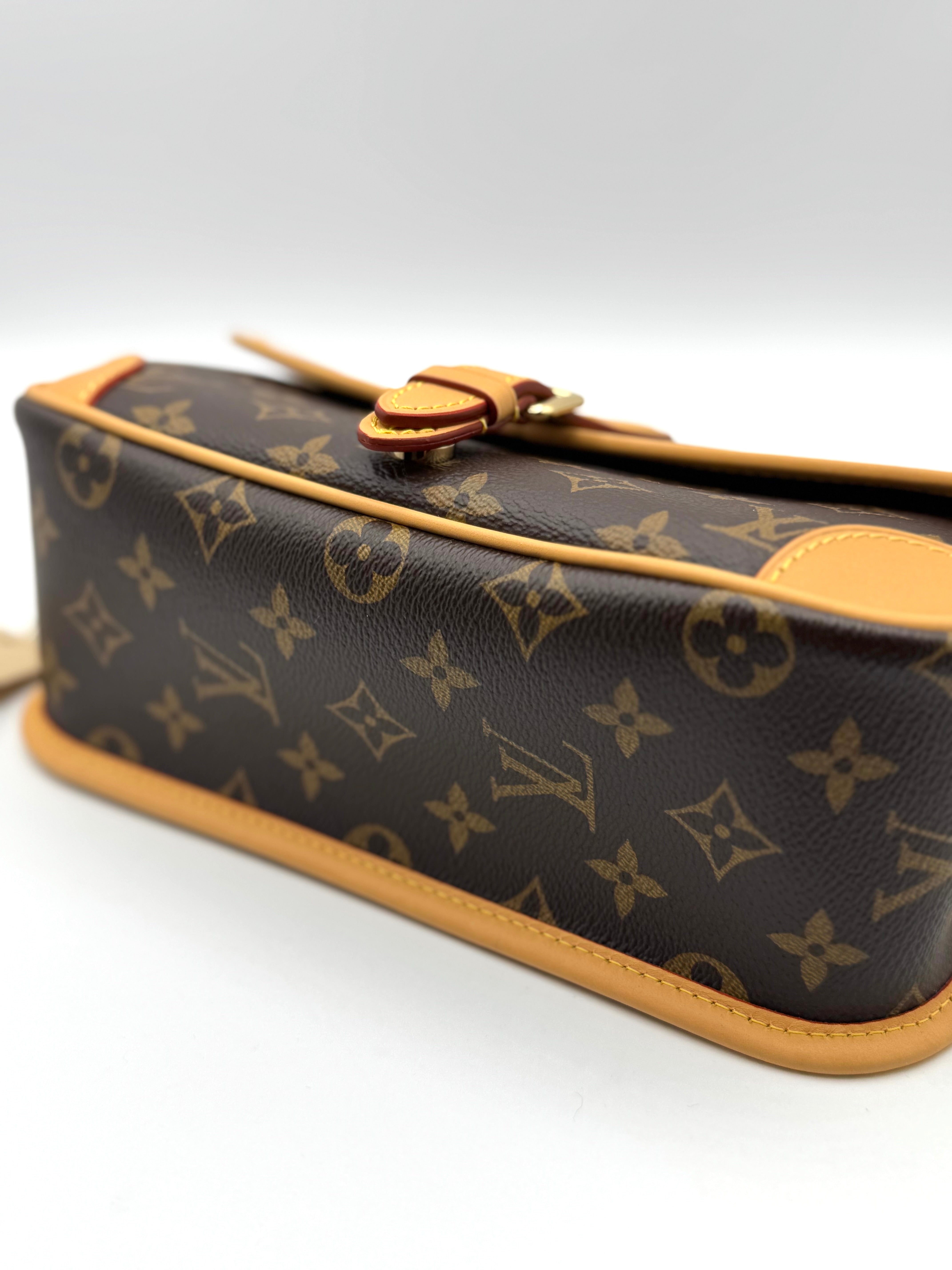 Louis Vuitton Diane Canvas Shoulder Bag