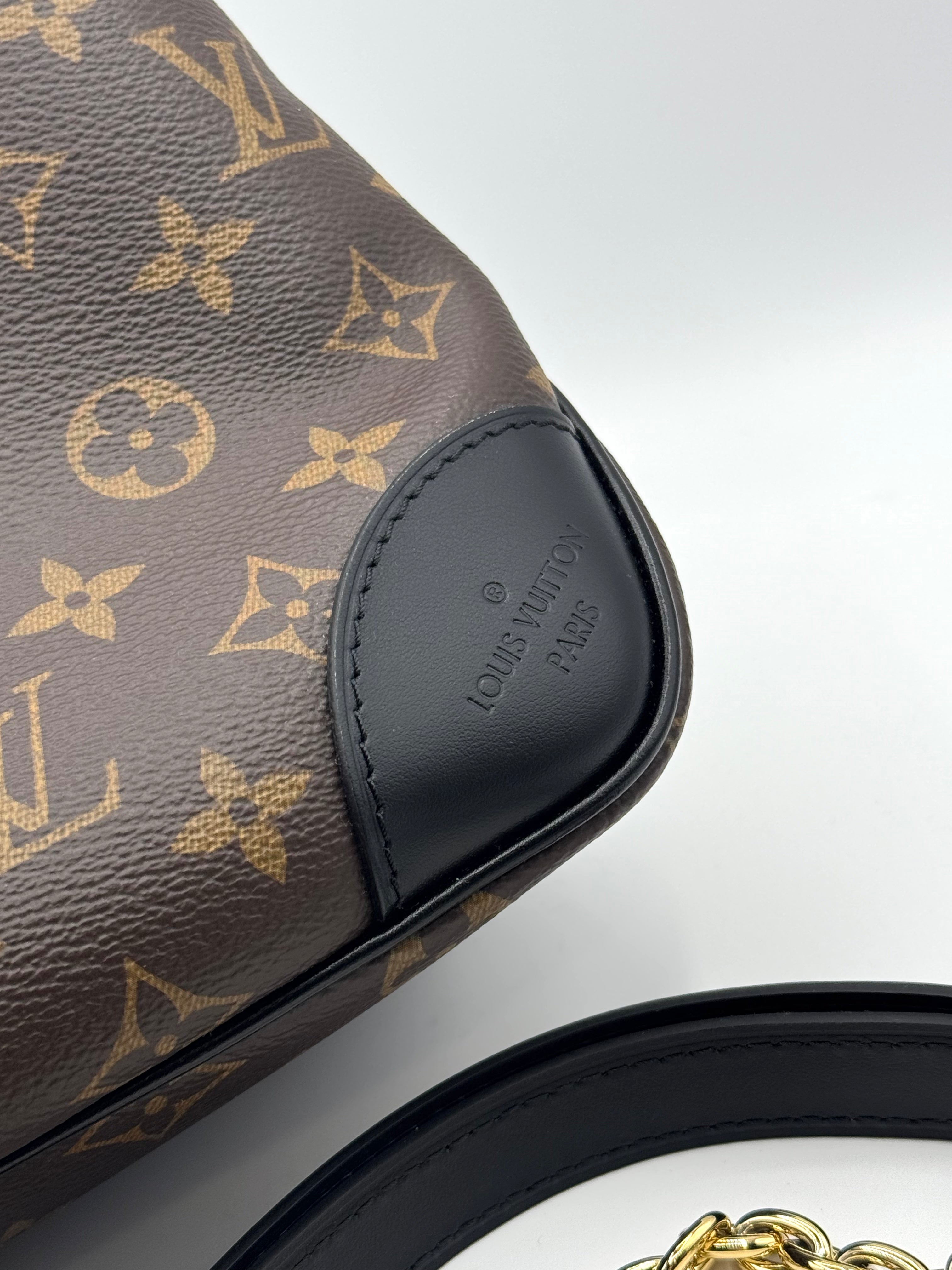 Louis Vuitton Boulogne Canvas Shoulder Bag