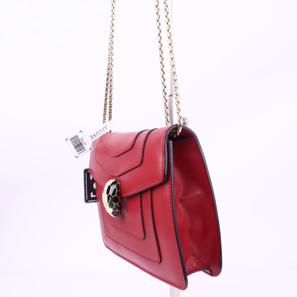 J2788 Bulgari Crossbody Bag Serpenti Forever | Pre-Owned Excellent Leather