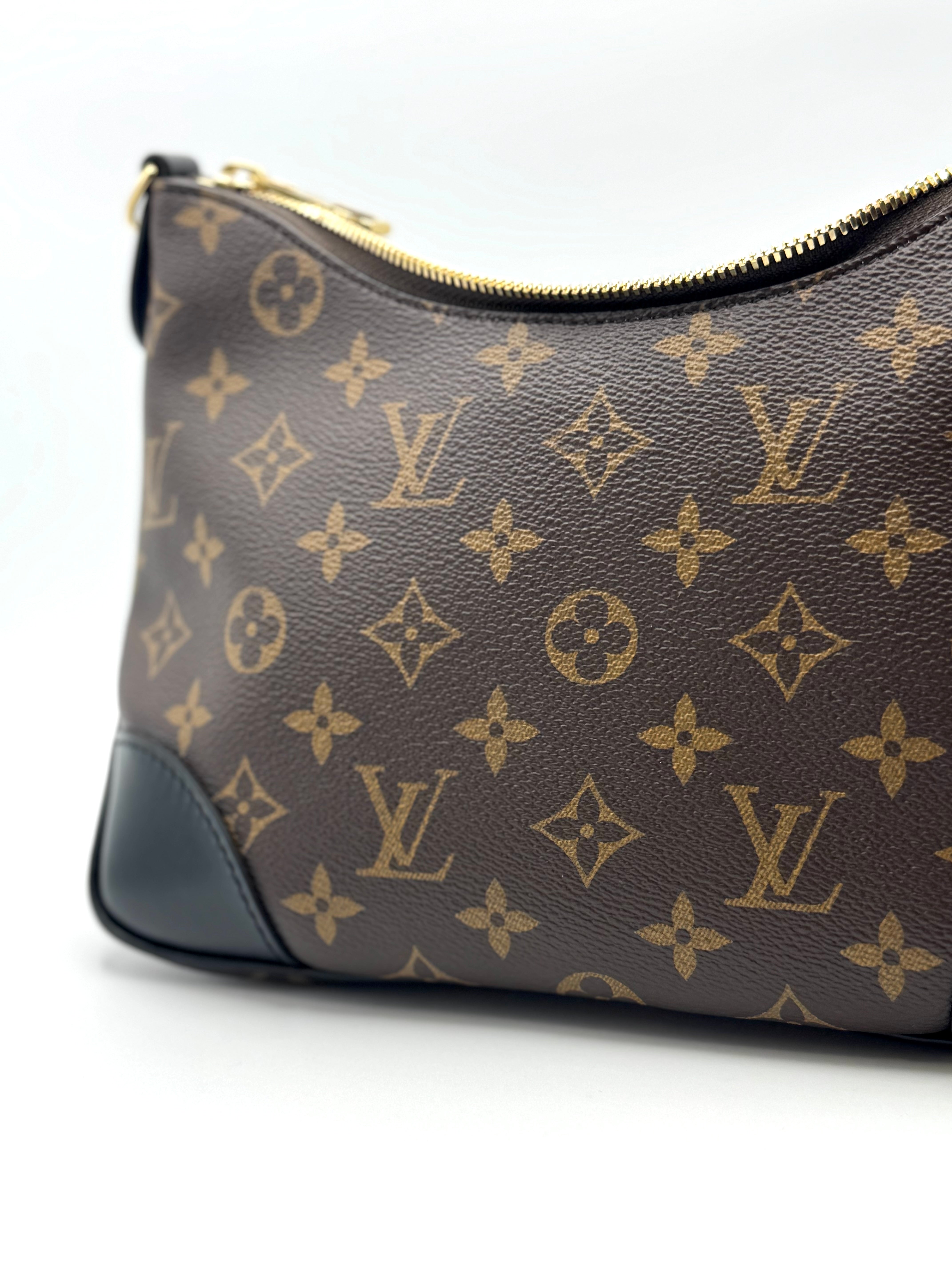 Louis Vuitton Boulogne Canvas Shoulder Bag