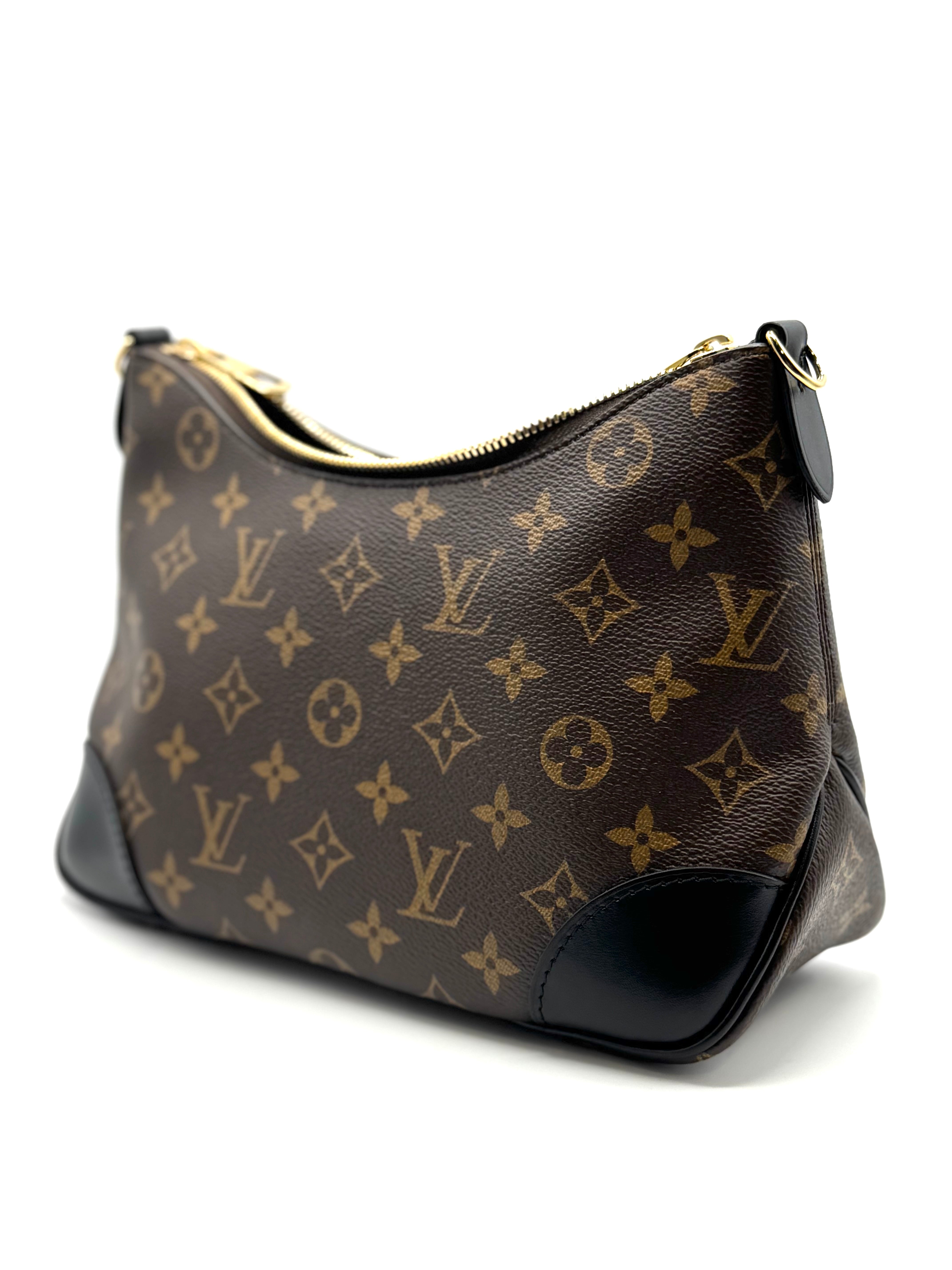 Louis Vuitton Boulogne Canvas Shoulder Bag
