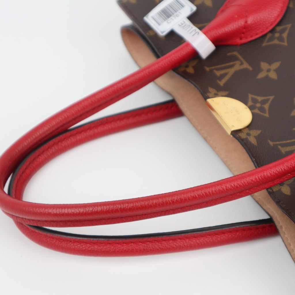 Louis Vuitton Monogram Canvas Flandrin Shoulder Bag C1761 | Pre-Owned Very Good Brown Monogram Canvas