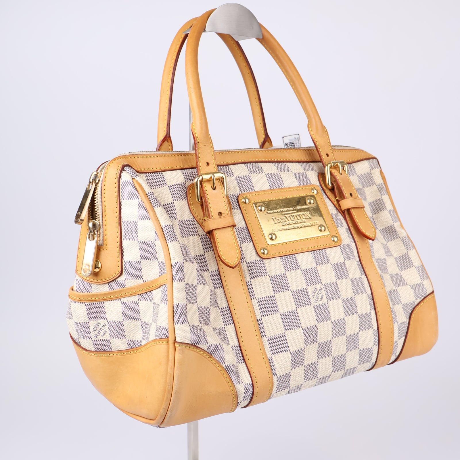 J1239-LOUIS VUITTON Berkeley Damier Azur Canvas- Pre Owned