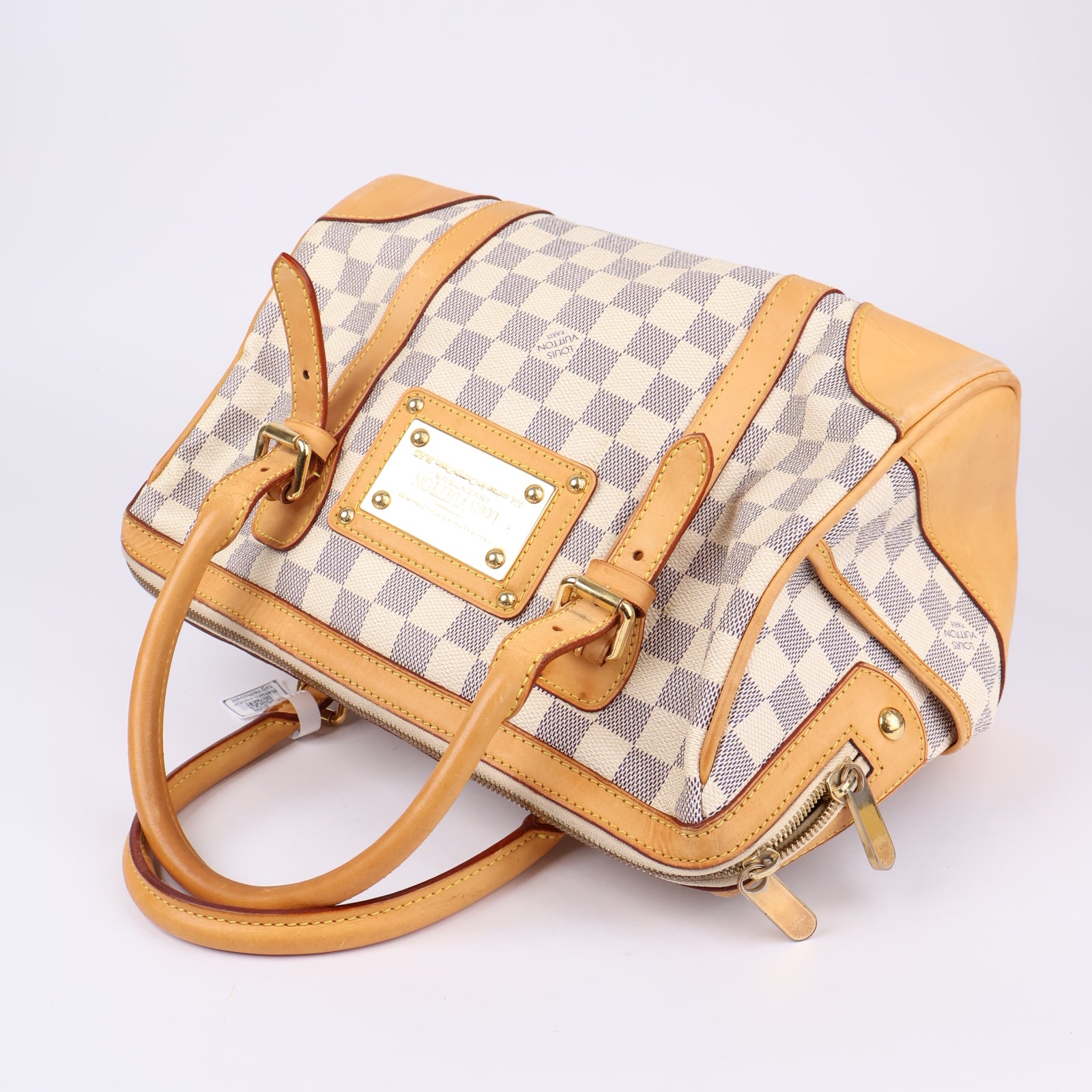 J1239-LOUIS VUITTON Berkeley Damier Azur Canvas- Pre Owned