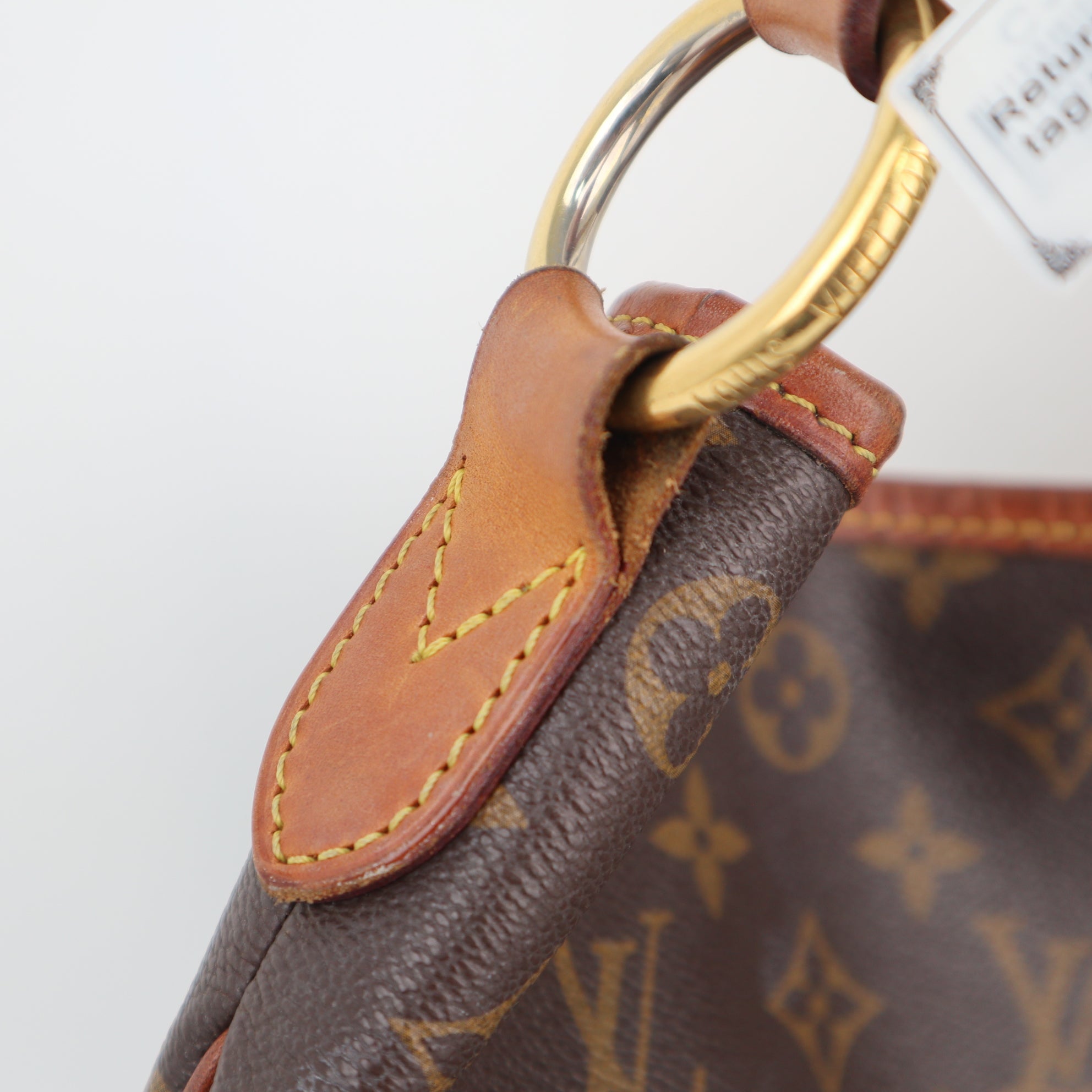 Louis Vuitton Monogram Canvas Delightful MM Shoulder Bag C1763 | Pre-Owned Very Good Brown Monogram Canvas