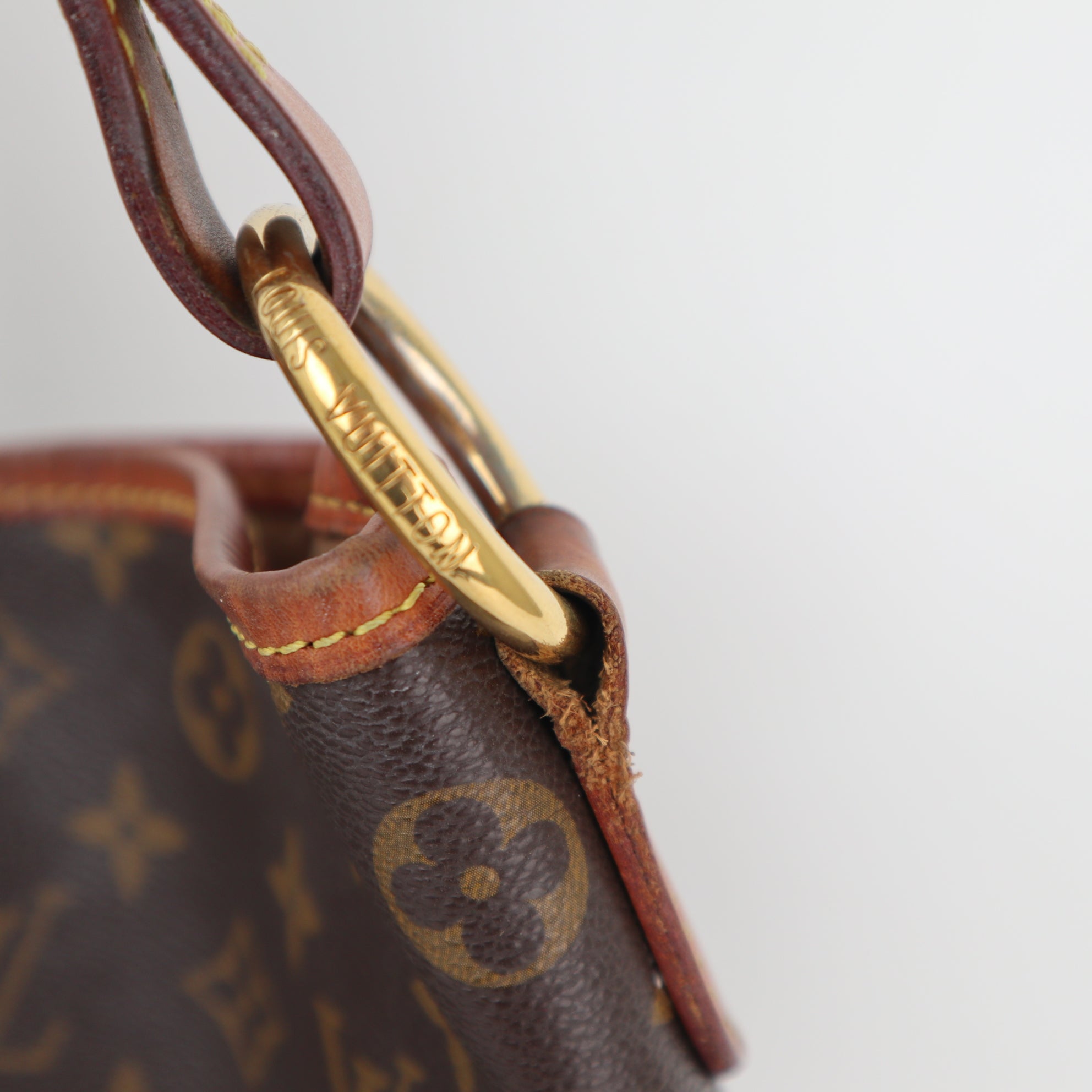 Louis Vuitton Monogram Canvas Delightful MM Shoulder Bag C1763 | Pre-Owned Very Good Brown Monogram Canvas