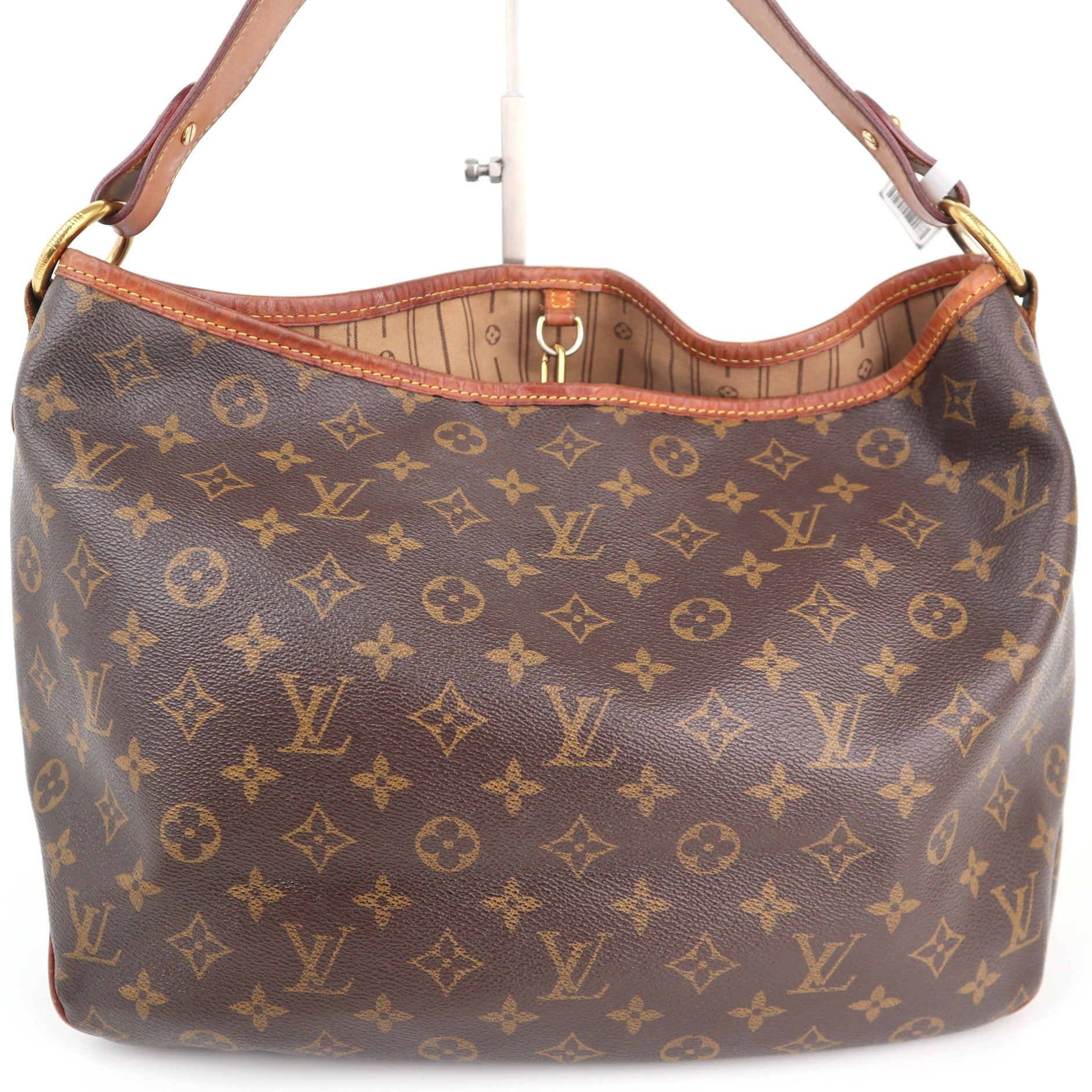 Louis Vuitton Monogram Canvas Delightful MM Shoulder Bag C1763 | Pre-Owned Very Good Brown Monogram Canvas