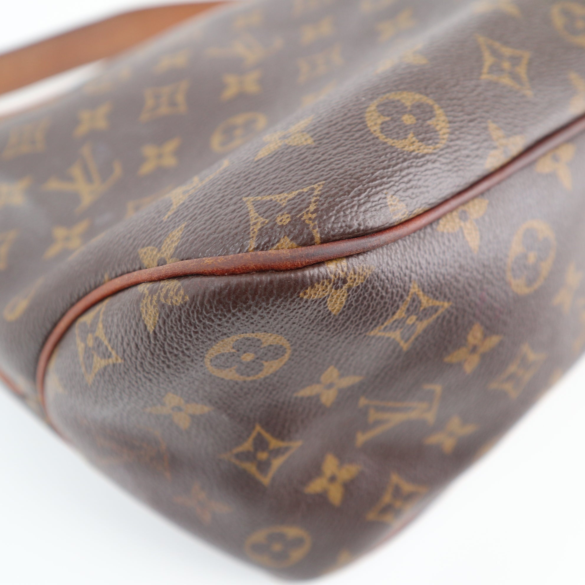 Louis Vuitton Monogram Canvas Delightful MM Shoulder Bag C1763 | Pre-Owned Very Good Brown Monogram Canvas