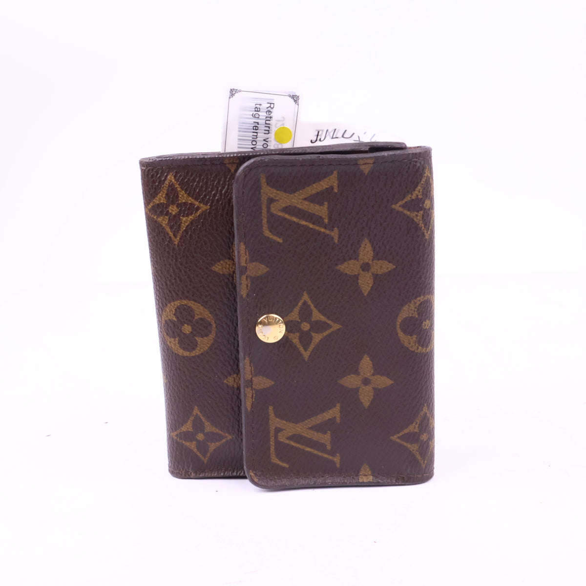 J2798 Louis Vuitton Wallet Anais | Pre-Owned Like New Brown Monogram canvas