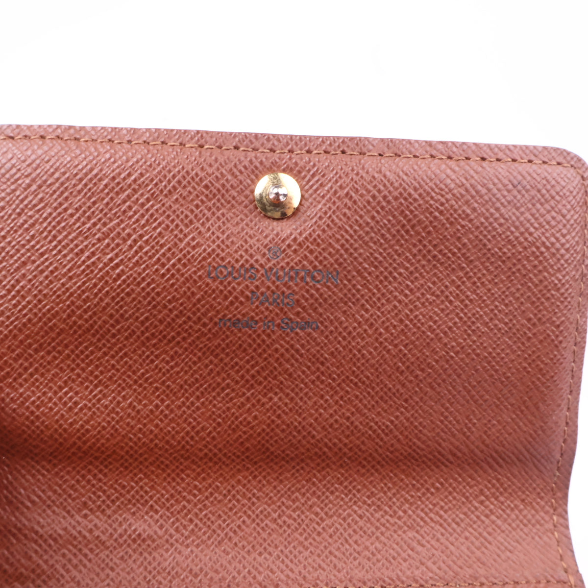 J2798 Louis Vuitton Wallet Anais | Pre-Owned Like New Brown Monogram canvas