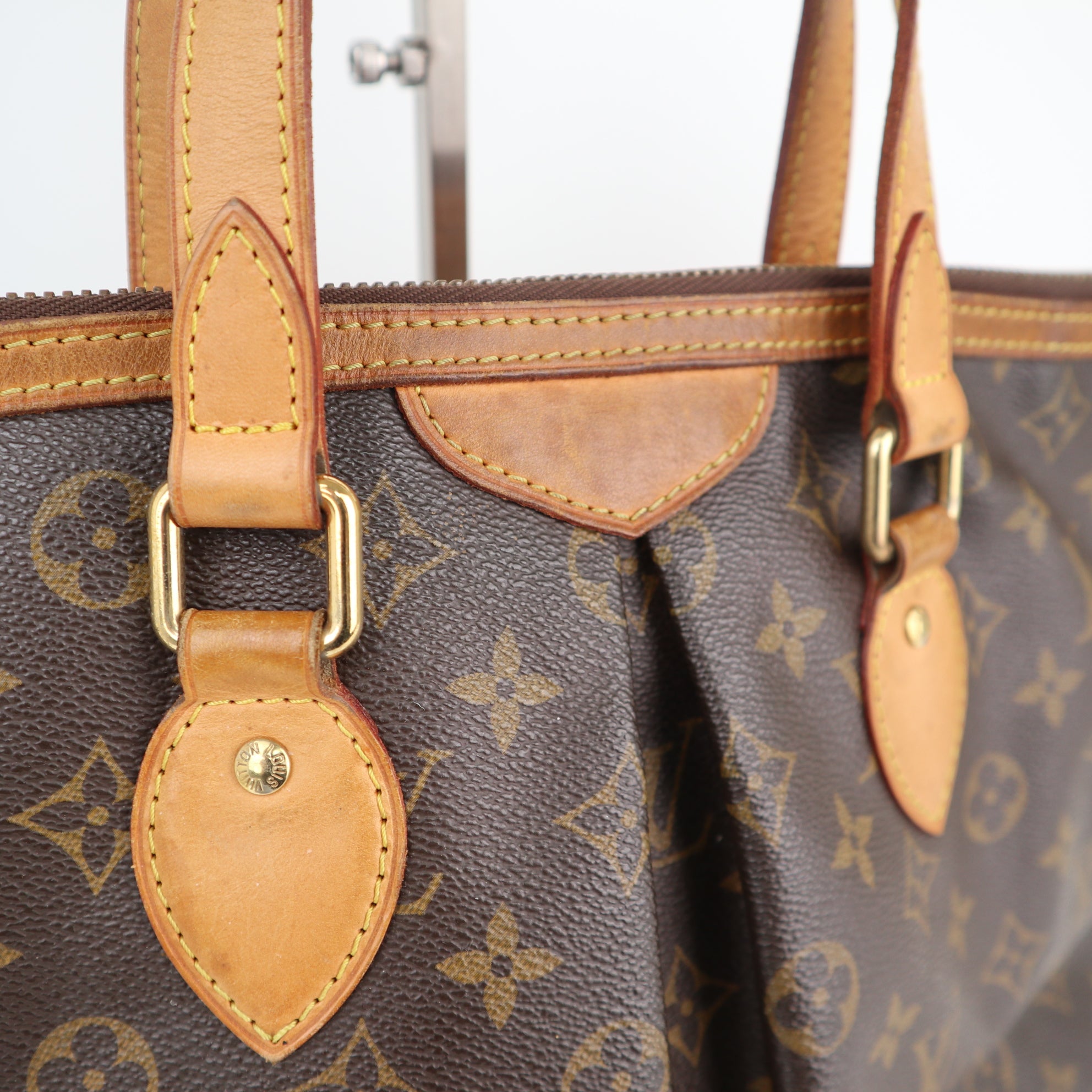 Louis Vuitton Monogram Canvas Palermo PM Shoulder Bag C1764 | Pre-Owned Very Good Brown Monogram Canvas