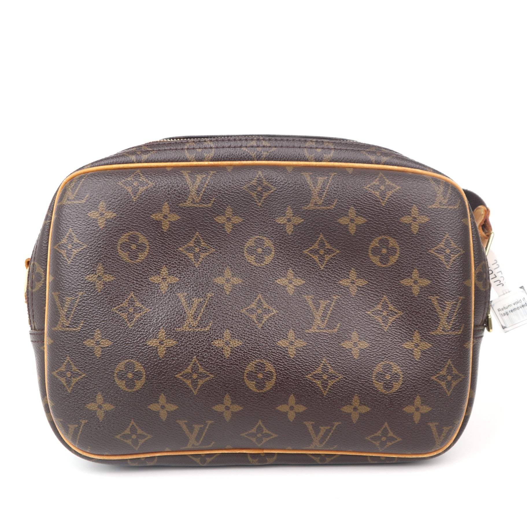 C1155 Louis Vuitton Monogram Canvas Reporter PM Shoulder Bag-Pre Owned