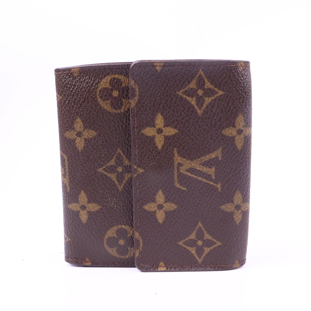 J2792 Louis Vuitton Wallet Compact Trifold | Pre-Owned Like New Brown Monogram canvas