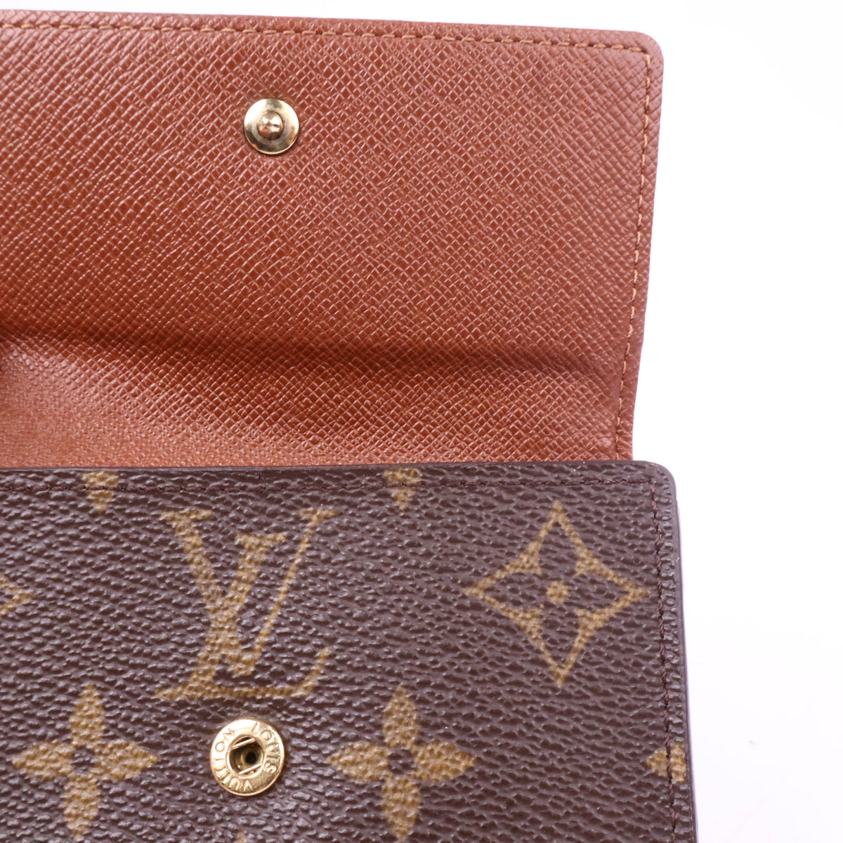 J2792 Louis Vuitton Wallet Compact Trifold | Pre-Owned Like New Brown Monogram canvas