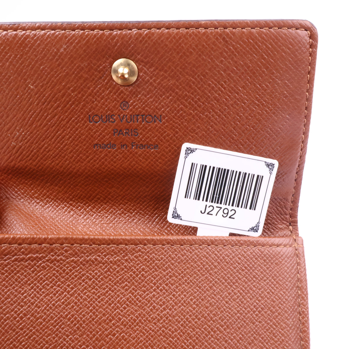 J2792 Louis Vuitton Wallet Compact Trifold | Pre-Owned Like New Brown Monogram canvas