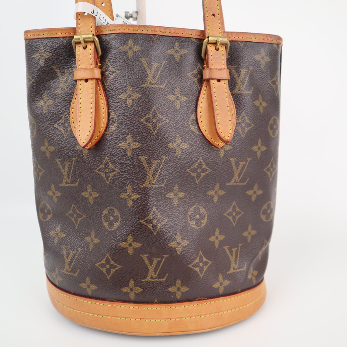 Louis Vuitton Monogram Canvas Bucket PM Shoulder Bag C1765 | Pre-Owned Very Good Brown Monogram Canvas