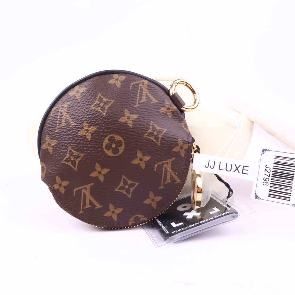 J2796 Louis Vuitton Coin Purse Round Coin Purse | New