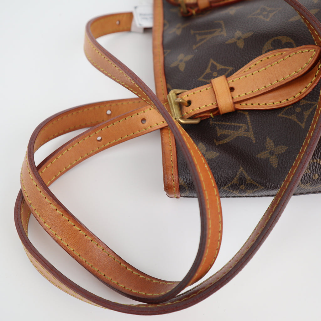 Louis Vuitton Monogram Canvas Bucket PM Shoulder Bag C1765 | Pre-Owned Very Good Brown Monogram Canvas