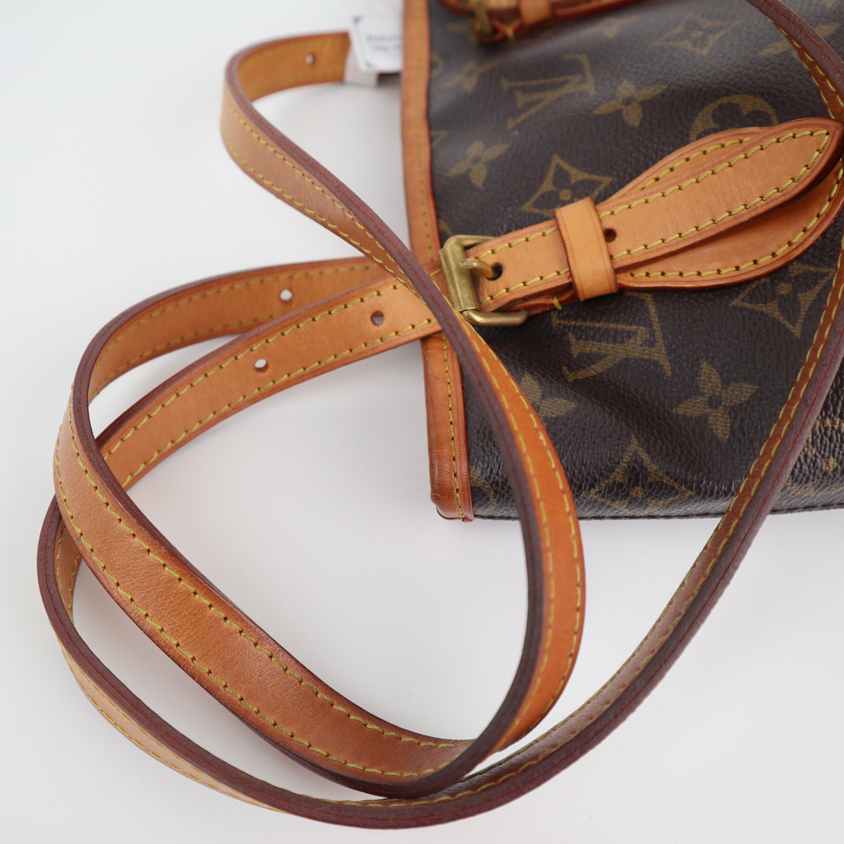 Louis Vuitton Monogram Canvas Bucket PM Shoulder Bag C1765 | Pre-Owned Very Good Brown Monogram Canvas