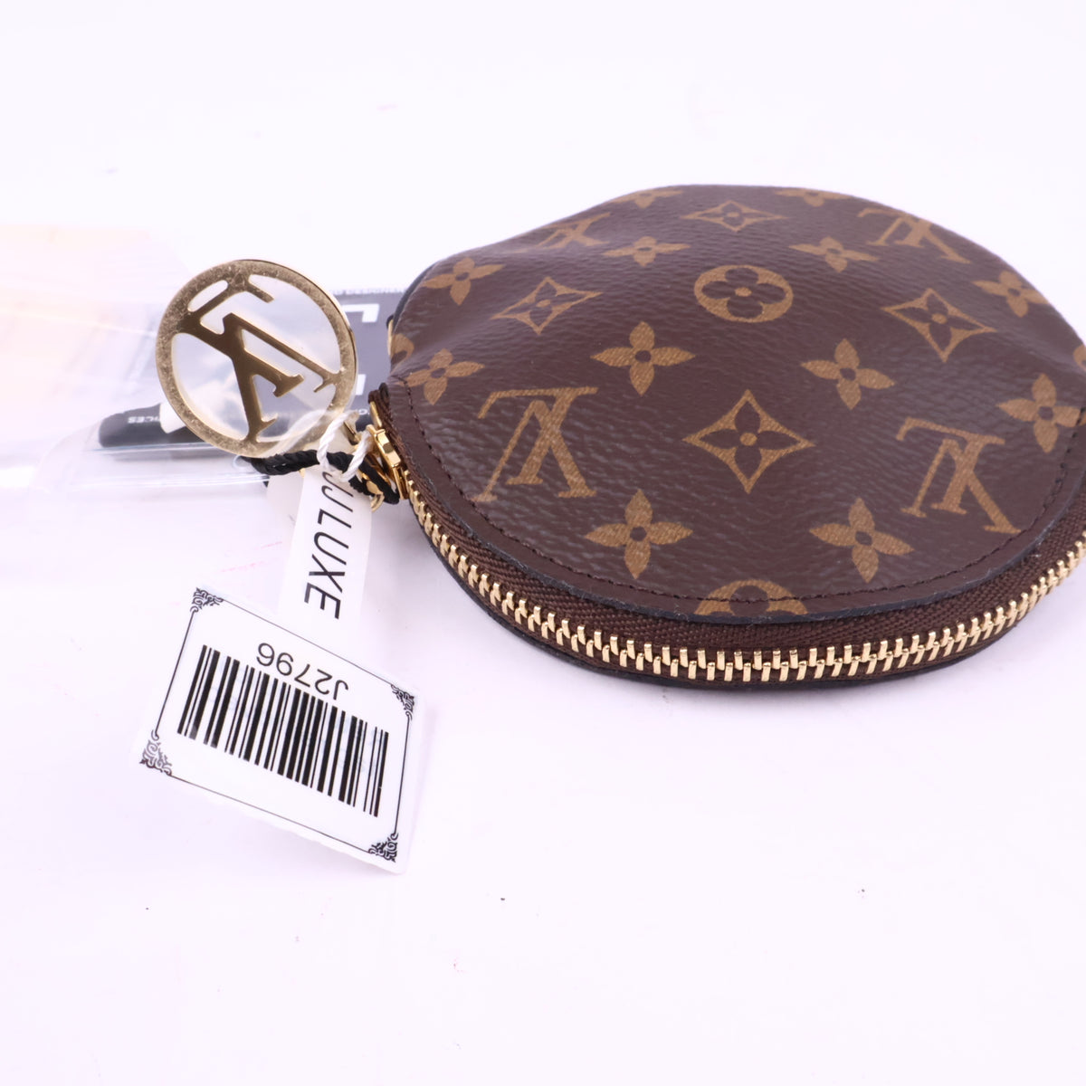 J2796 Louis Vuitton Coin Purse Round Coin Purse | New