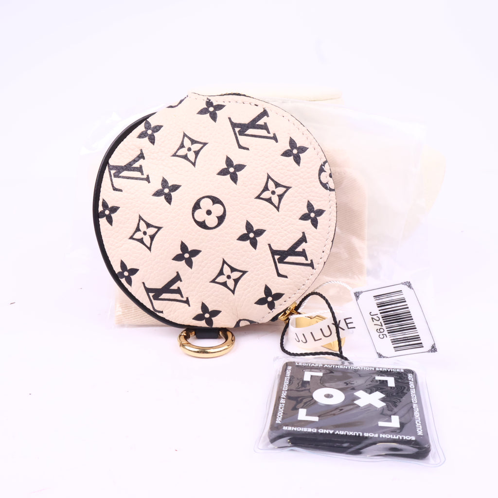 J2795 Louis Vuitton Coin Purse Round Coin Purse | New