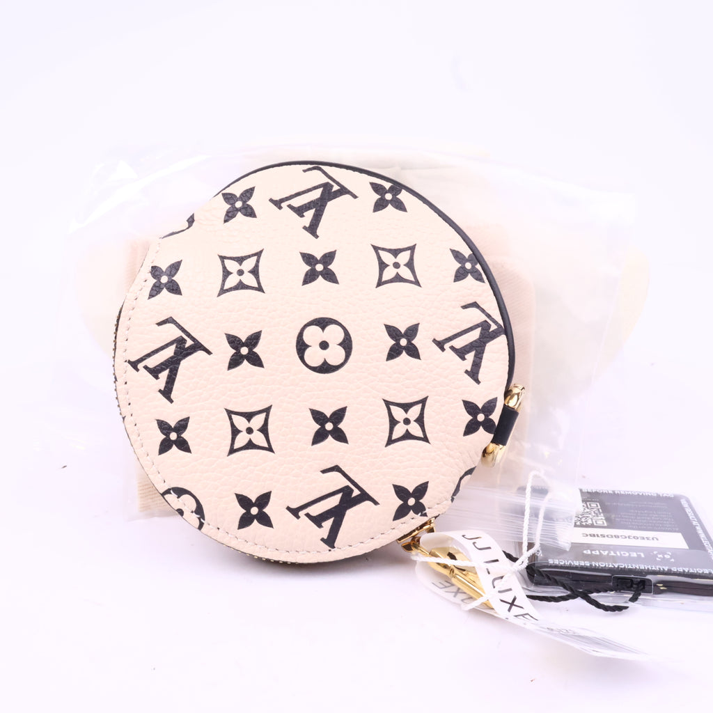 J2795 Louis Vuitton Coin Purse Round Coin Purse | New