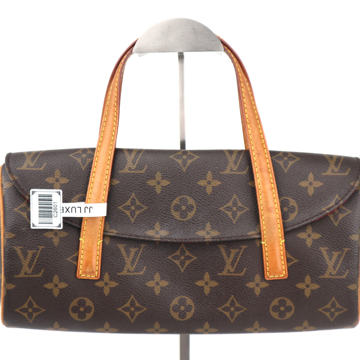 C2601 Louis Vuitton Shoulder Bag Monogram Sonatine | Pre-Owned Very Good Brown Monogram Canvas