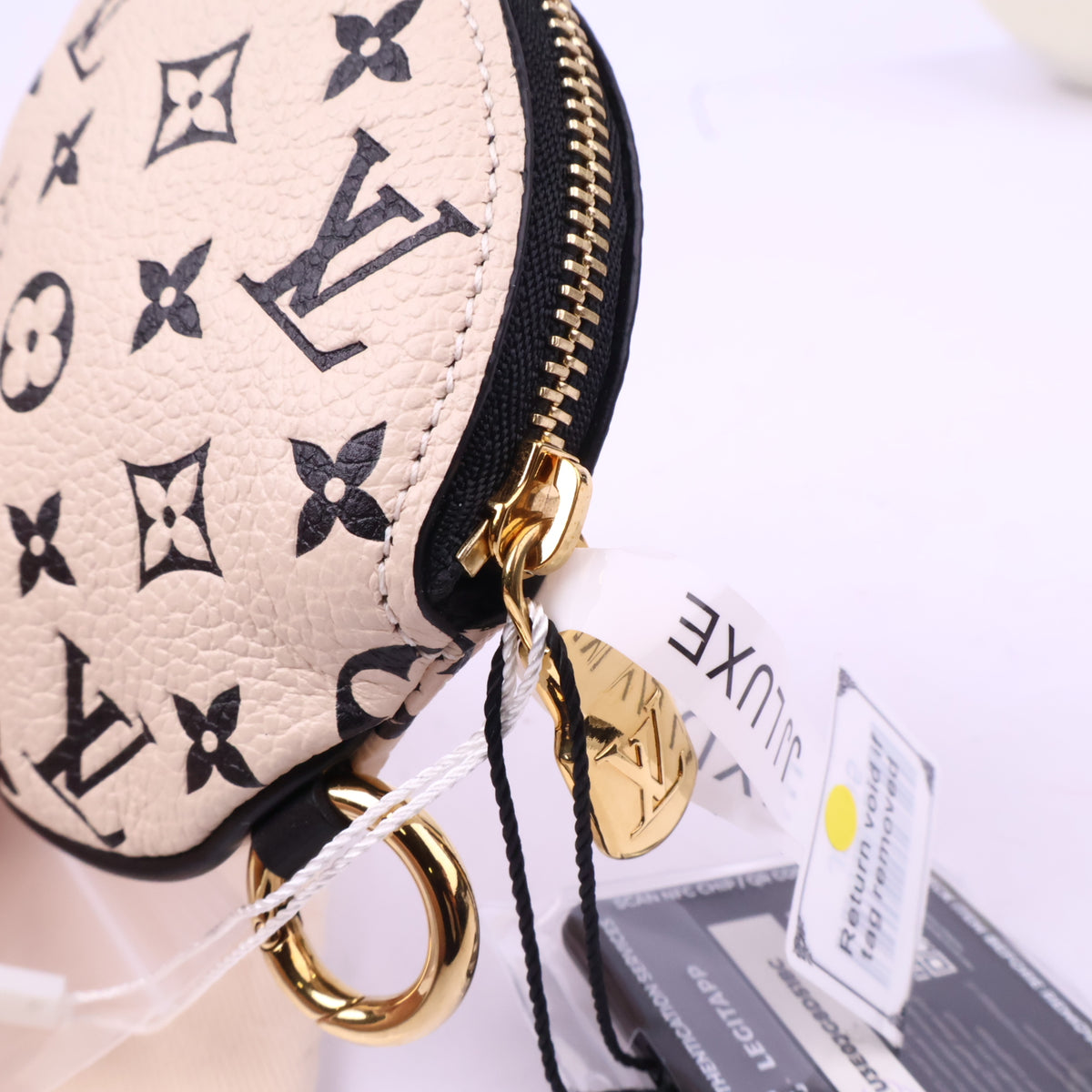 J2795 Louis Vuitton Coin Purse Round Coin Purse | New