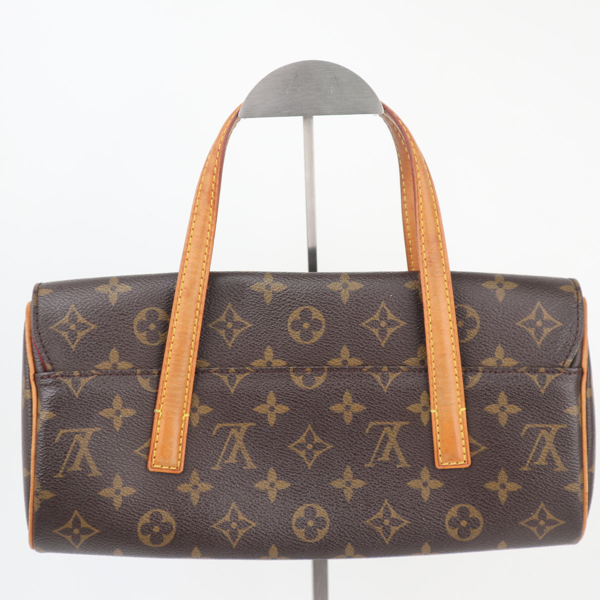 C2601 Louis Vuitton Shoulder Bag Monogram Sonatine | Pre-Owned Very Good Brown Monogram Canvas