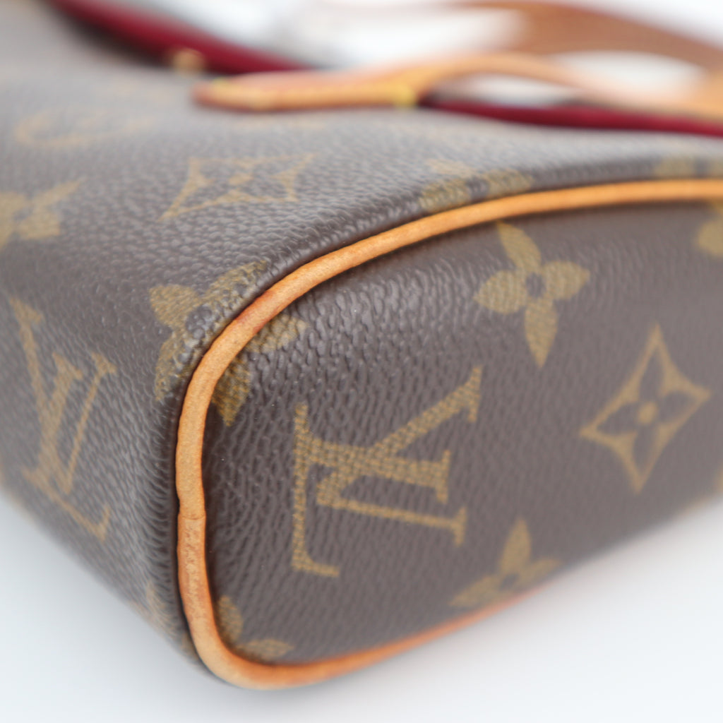 C2601 Louis Vuitton Shoulder Bag Monogram Sonatine | Pre-Owned Very Good Brown Monogram Canvas