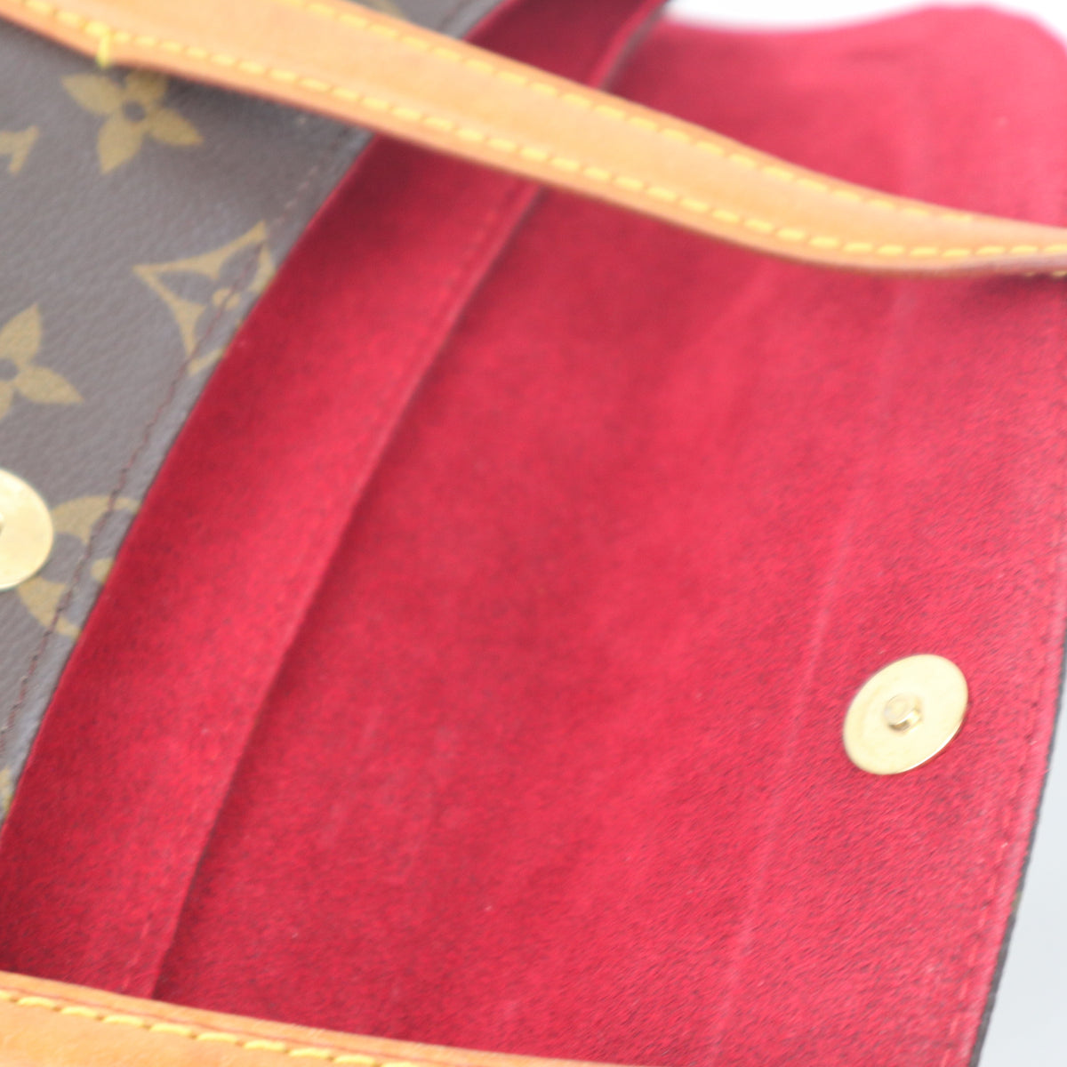 C2601 Louis Vuitton Shoulder Bag Monogram Sonatine | Pre-Owned Very Good Brown Monogram Canvas