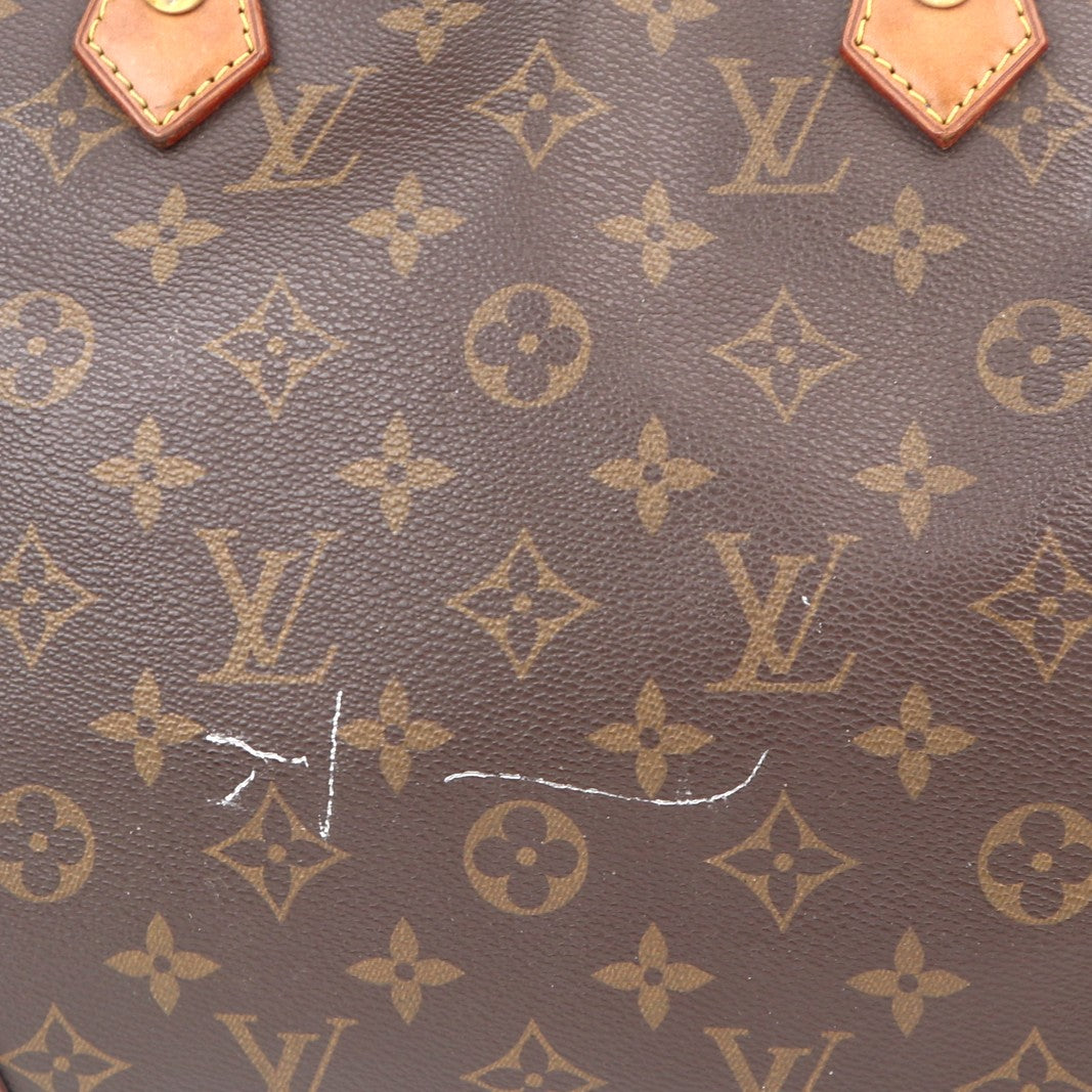 C1157 Louis Vuitton Retiro Shoulder Handbag Monogram Canvas Leather-Pre Owned